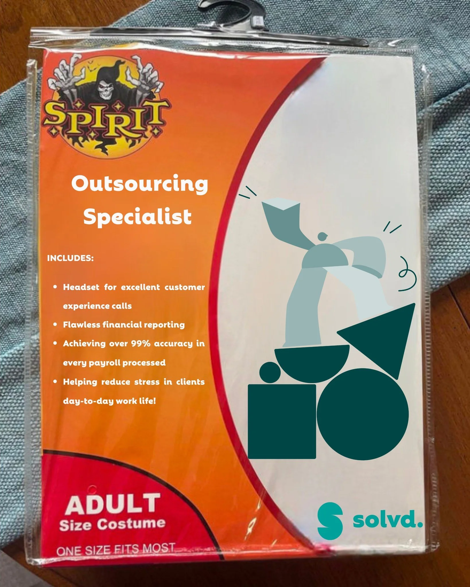 🎃 Spooky Season at Solvd. 🎃 

Of course we jumped on the @spirithalloween  Costume trend 😉 

At Solvd., outsourcing isn't scary - it's smart! 

Contact us today: 

📧 info@solvd.solutions
🌐 www.solvd.solutions 
📞 0141 320 1336

#outsourcing #cus