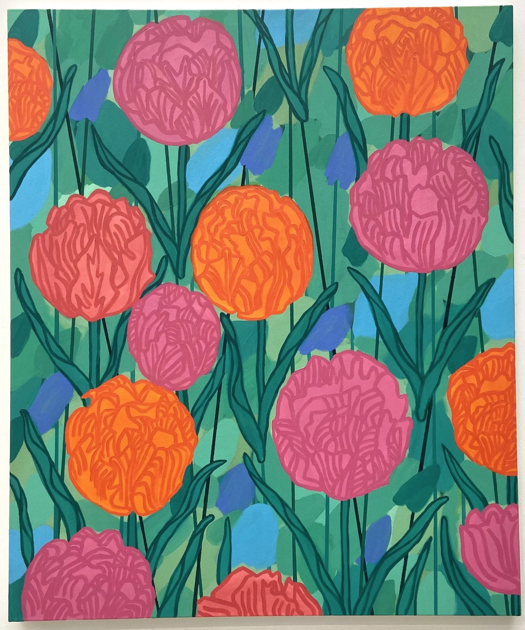 Spring Forward,
2022,
oil on canvas,
100 x 120cm