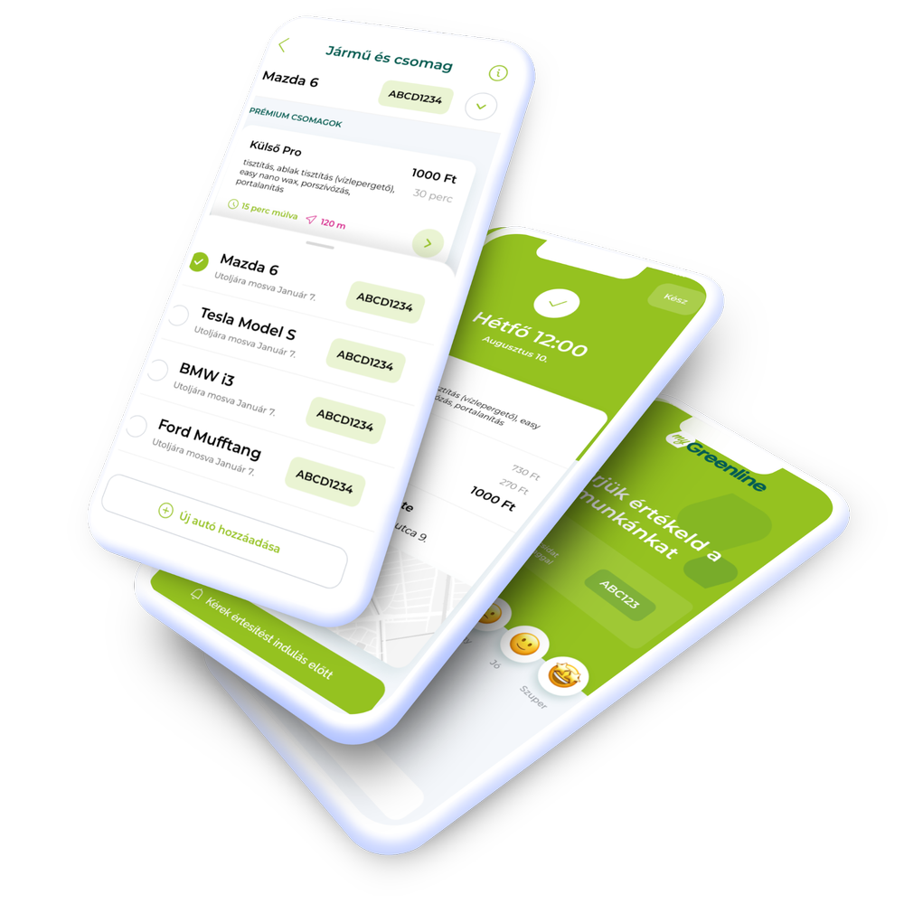 Greenline Clean környezettudatos autómosó-hálózat