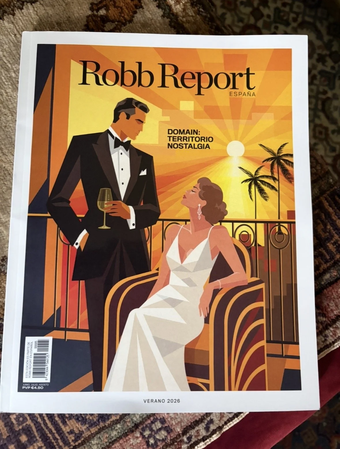 De Barde Featured in Robb Report Spain.