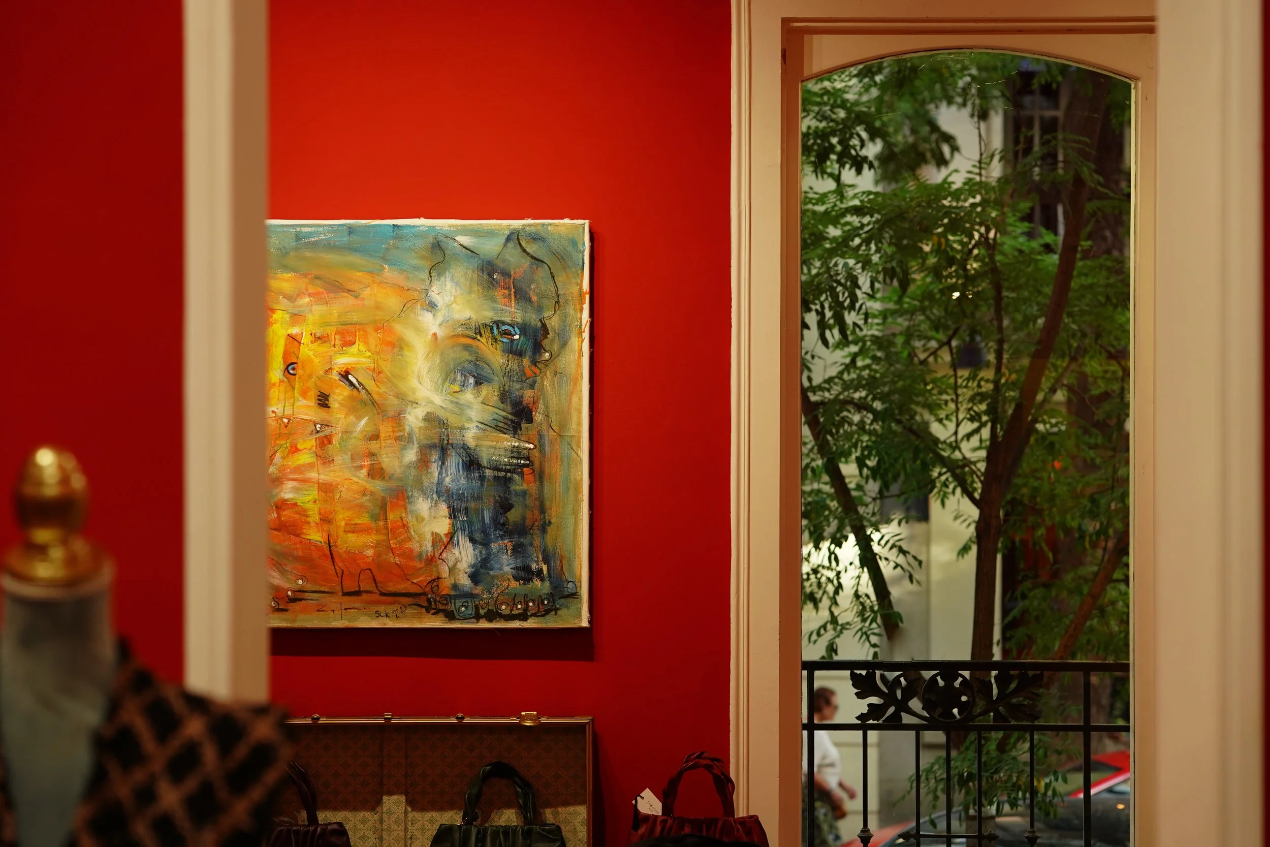 Lalo Sanchez Del Valle painting