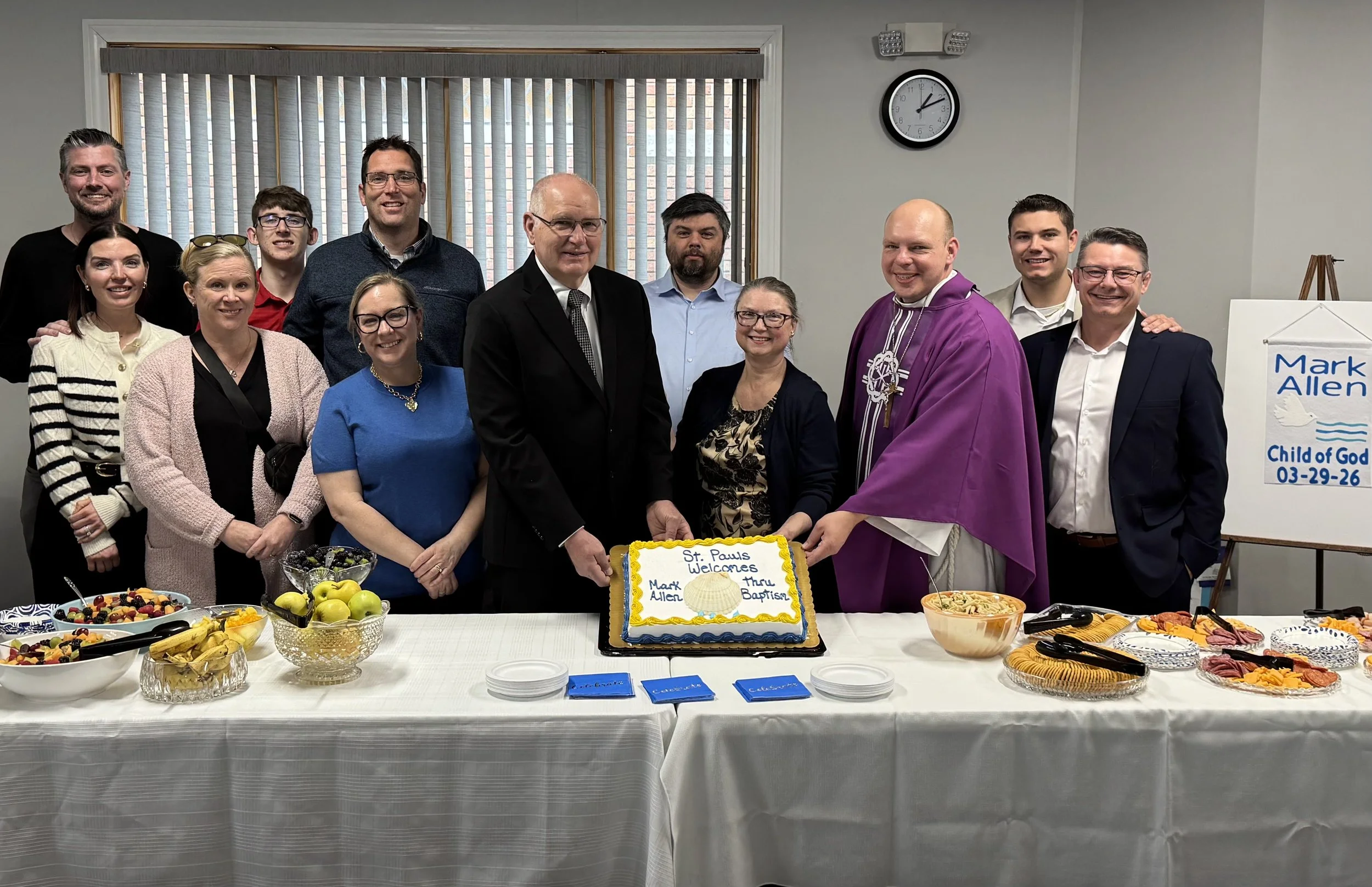Mark’s Baptism 4/2026