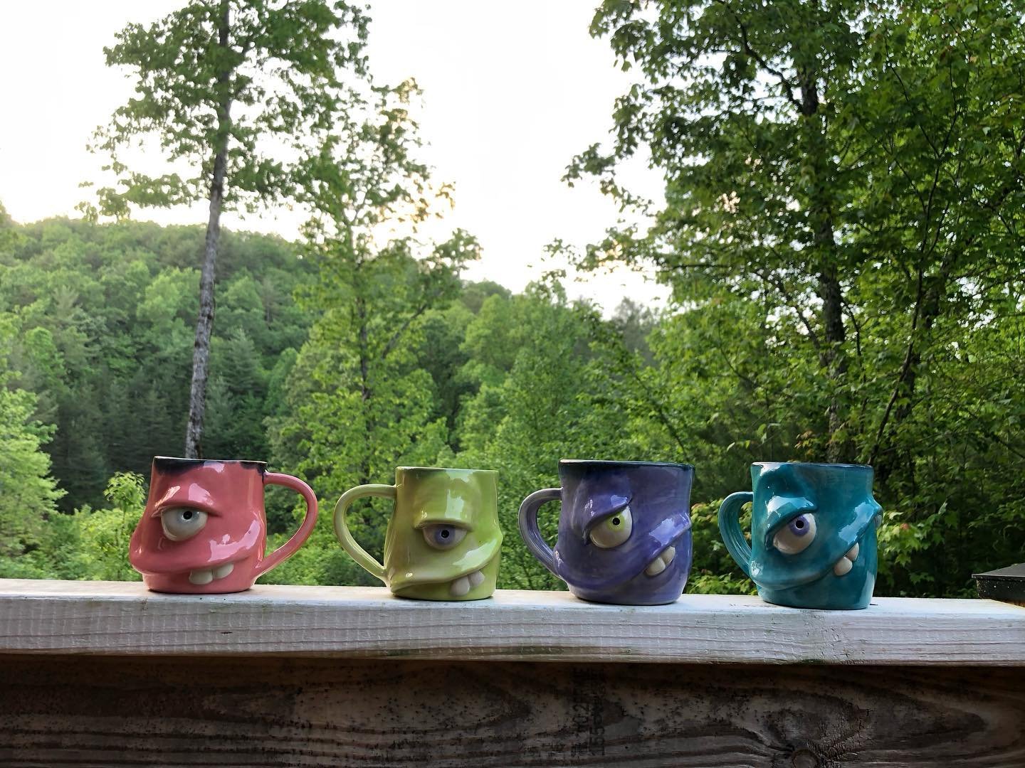 Last couple of batches before tomorrow! We are all set up and ready to go!

The Spring Southern Pottery Show is happening from 8a-2p tomorrow May 11th at the Craven Family Pottery in Gillsville, Ga! 

(I&rsquo;m definitely swinging above my weight cl