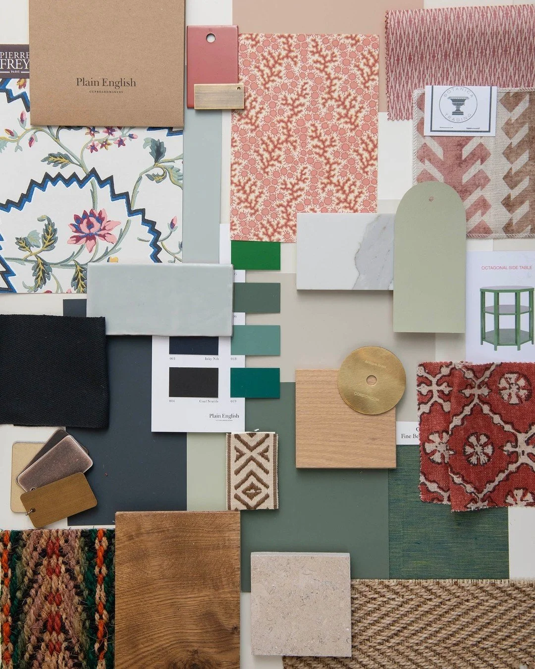 One of our favourite concept boards from a past project!

If you would like some help putting together a room scheme, but don't need a full interior design service, we are available for 1:1 consultations. Please DM or email us for more info.

-

#gwd