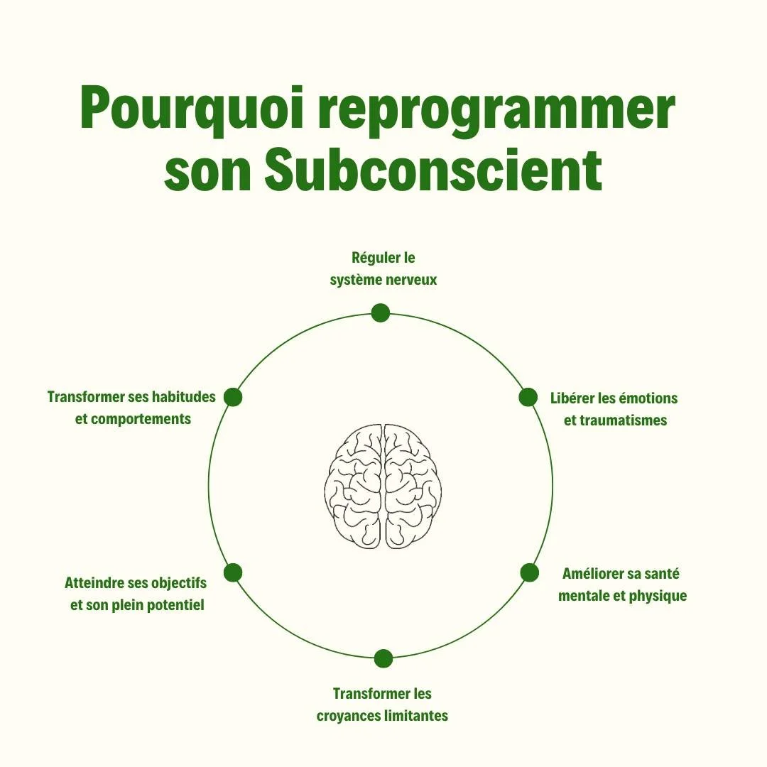On associe souvent la reprogrammation du subconscient &agrave; la simple transformation des habitudes, alors qu&rsquo;en r&eacute;alit&eacute; elle permet de r&eacute;&eacute;crire notre r&eacute;alit&eacute; &agrave; des niveaux bien plus profonds.
