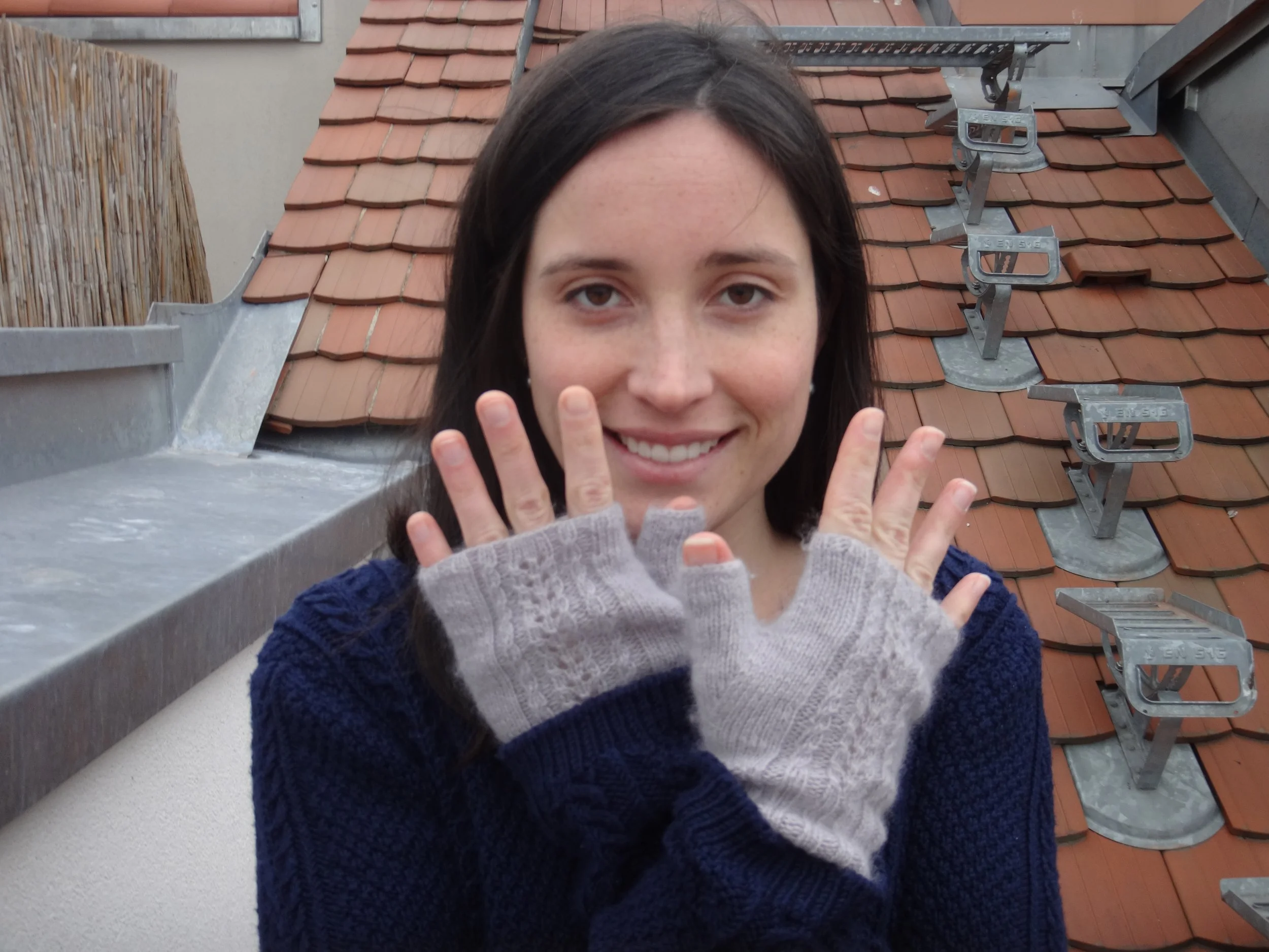fleurette mitts pattern