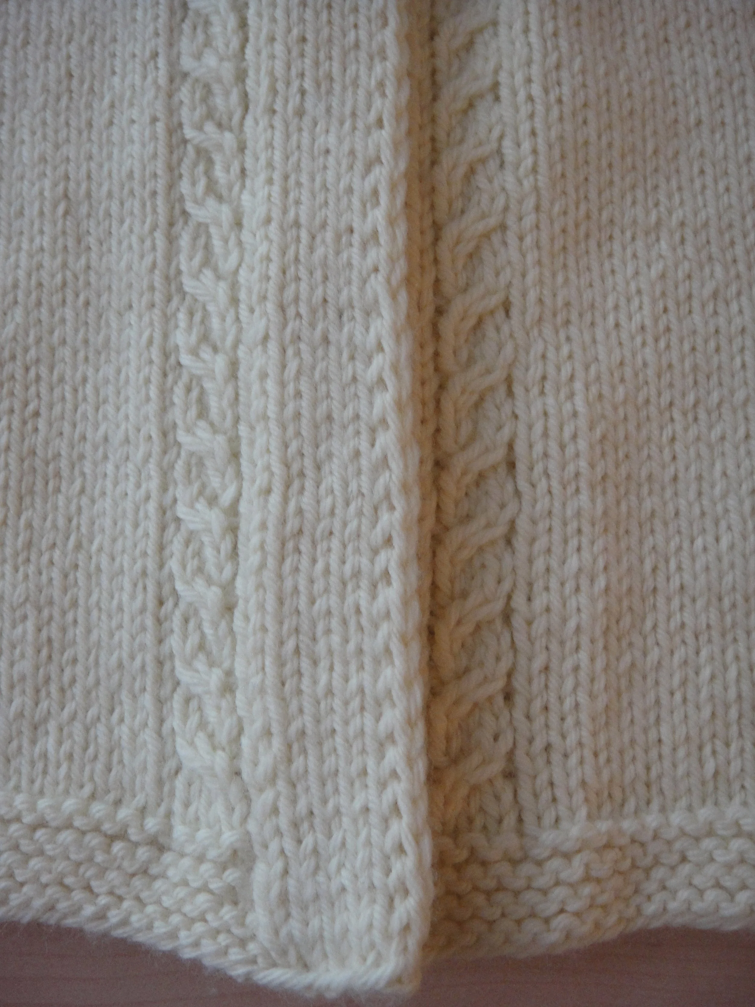 knitted button bands