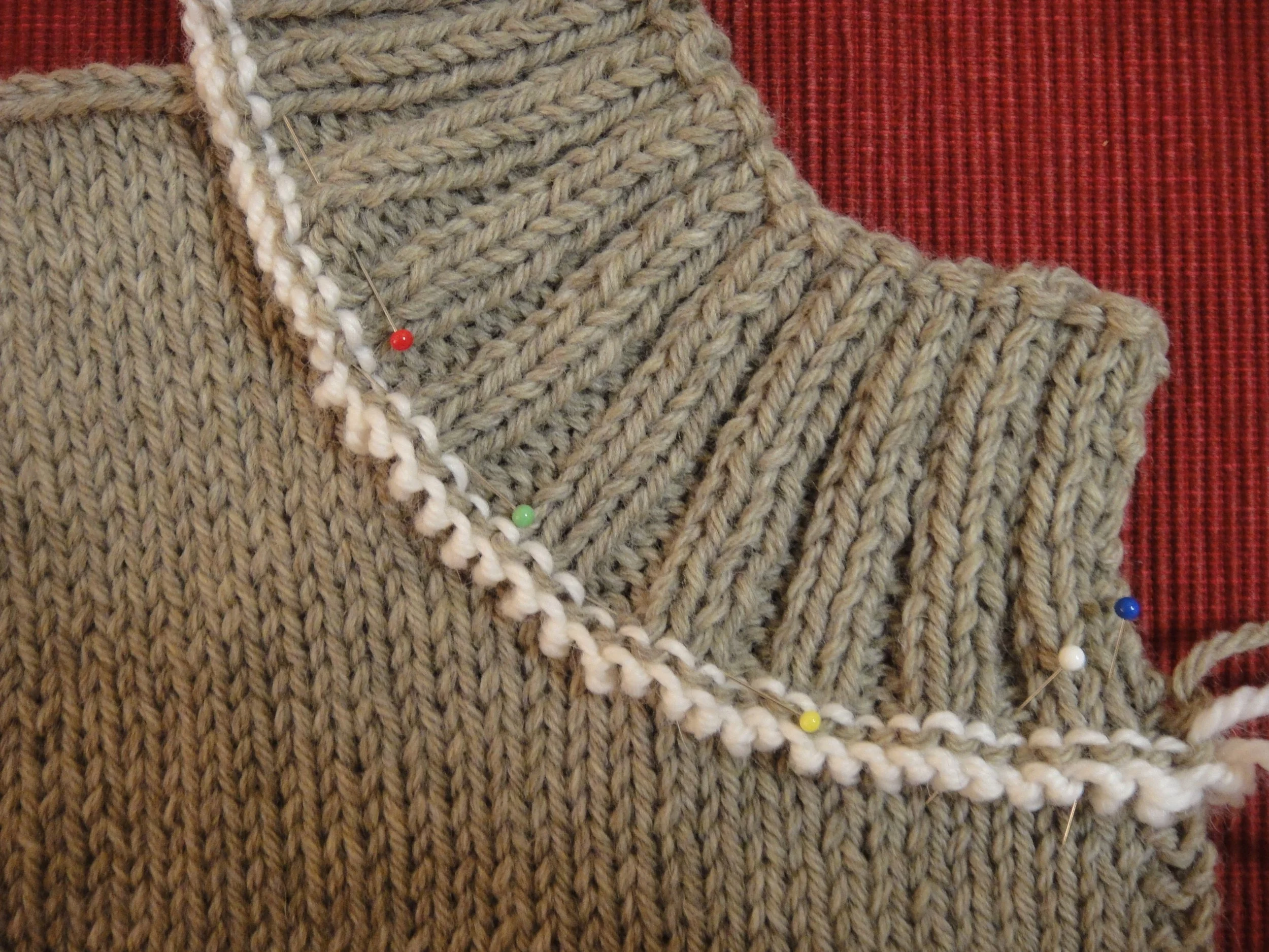 how to backstitch a collar tutorial