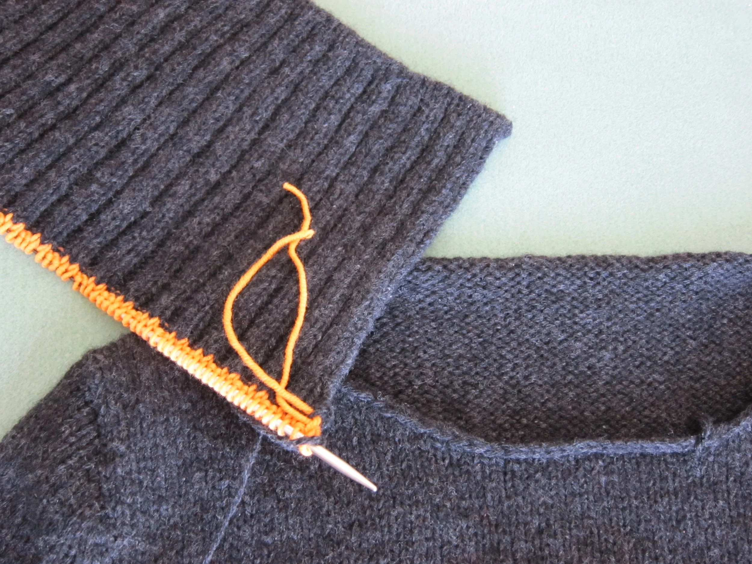 how to backstitch a collar tutorial