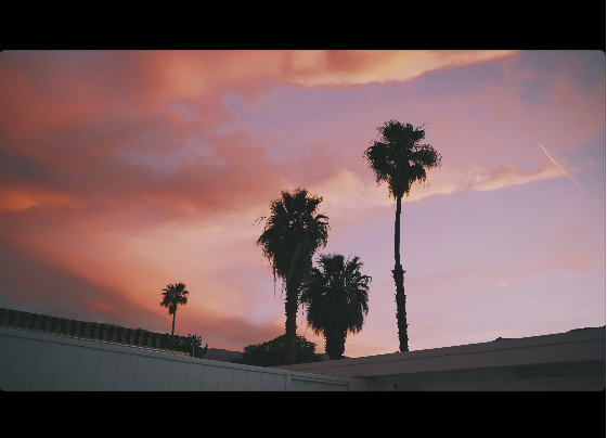 Burning Skies in Palm Springs