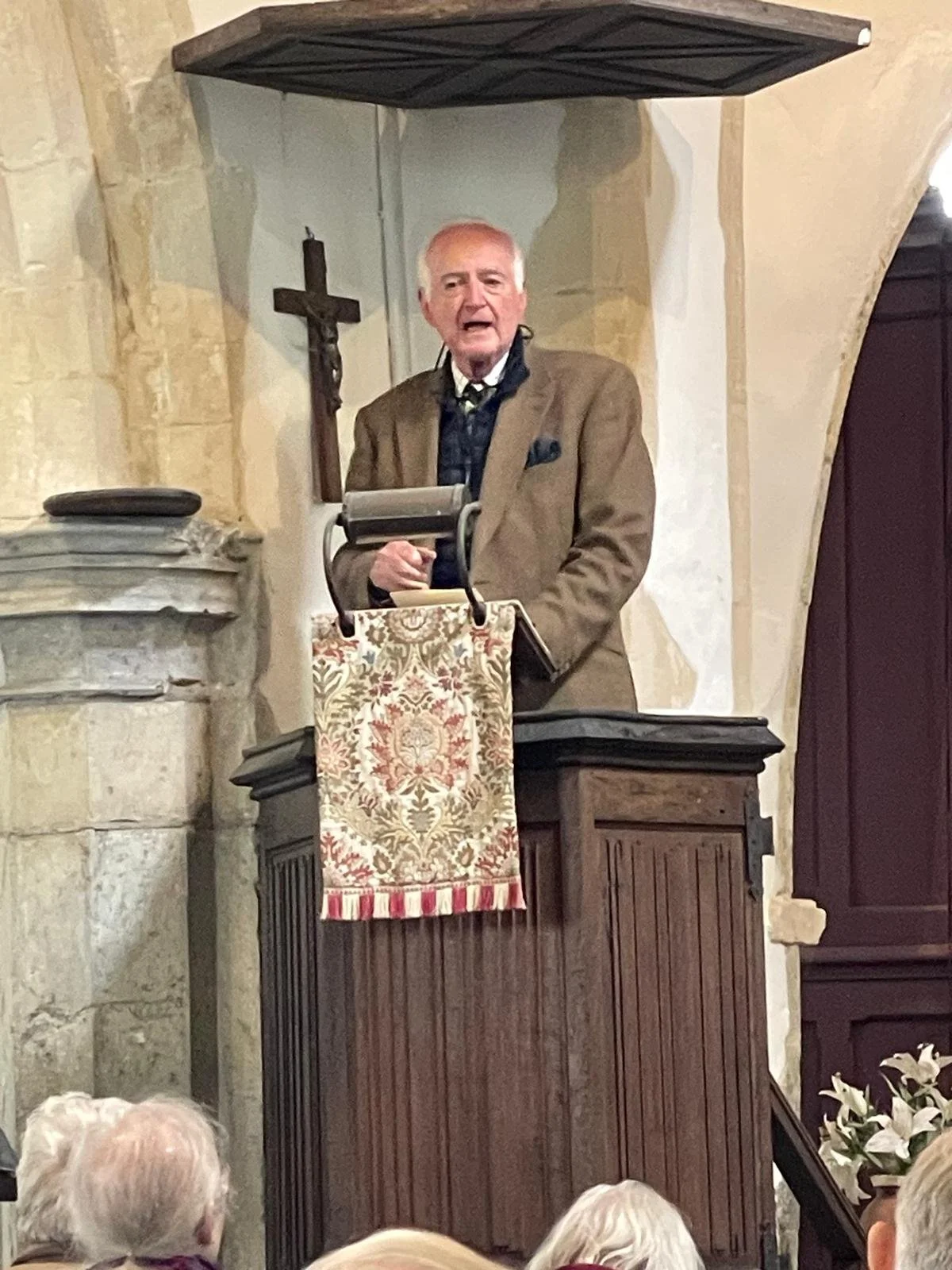 Guest speaker Sir Timothy Clifford