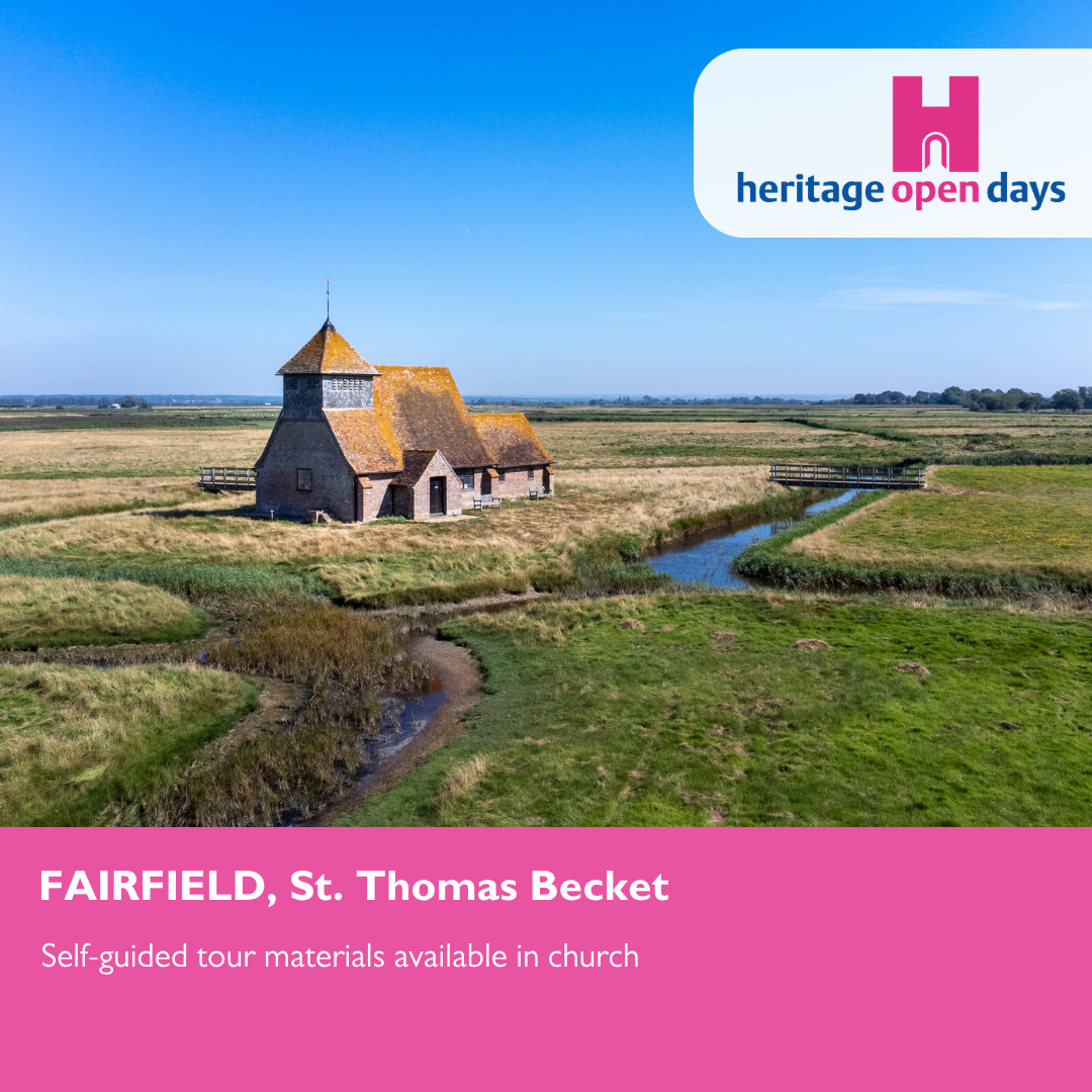 Special events in the Romney Marsh Churches for Heritage Open Days 2026