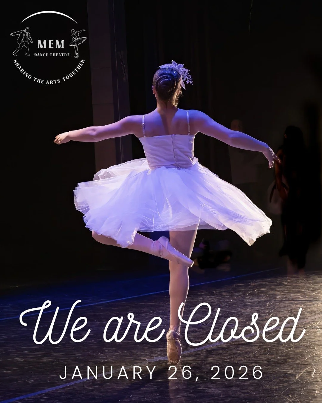 ❄️ Due to today&rsquo;s weather conditions, the studio will be closed today❄️ 
Everyone, stay safe and stay warm!