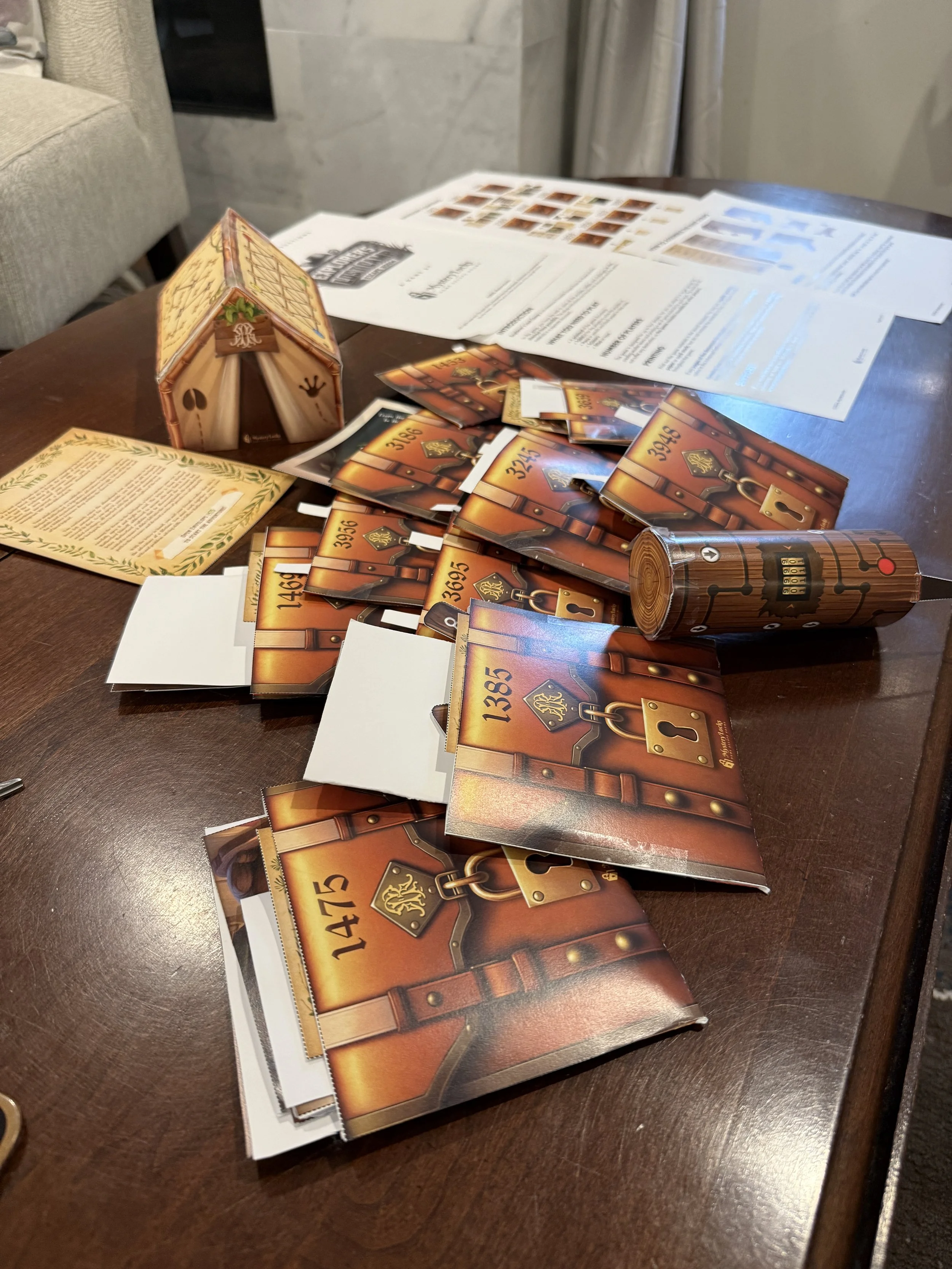 Family Adventure: Explorer’s Lost Camp Printable Escape Room