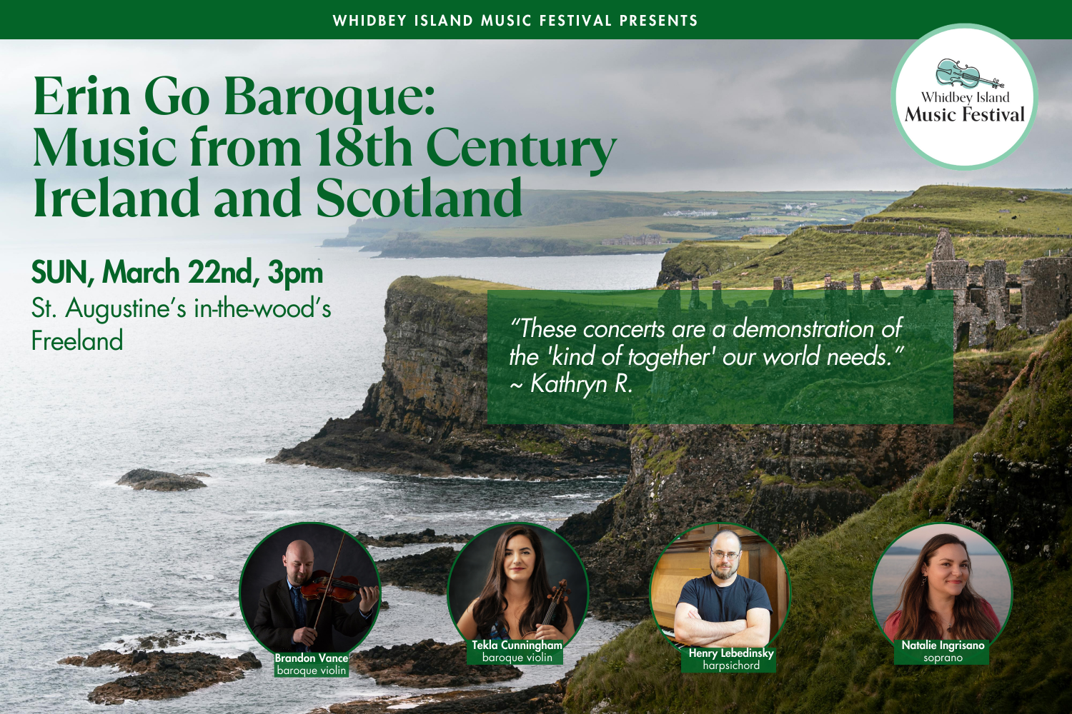 Erin Go Baroque - Music from 18th Century Ireland and Scotland