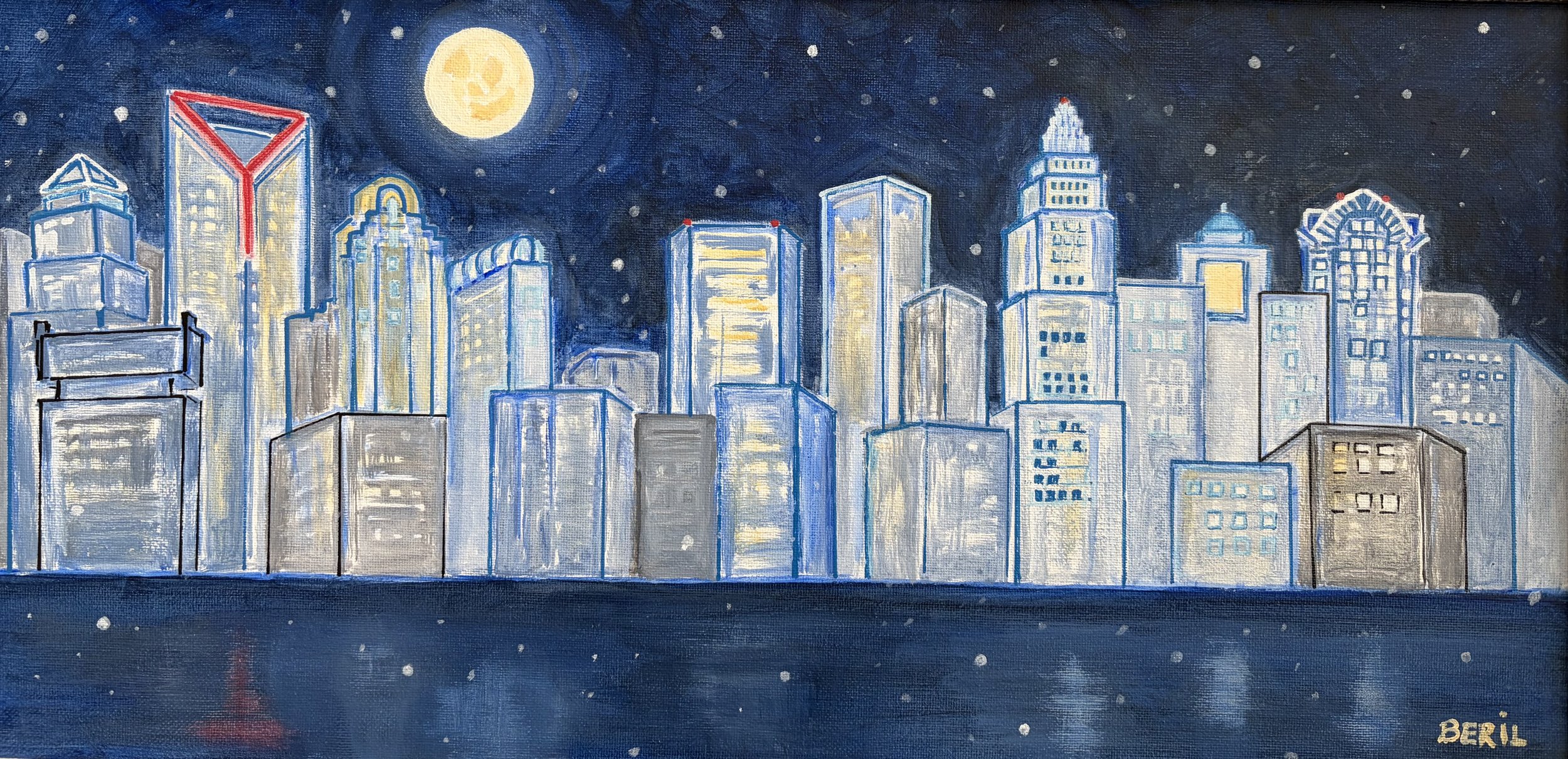 Beril Cakir - Charlotte at night