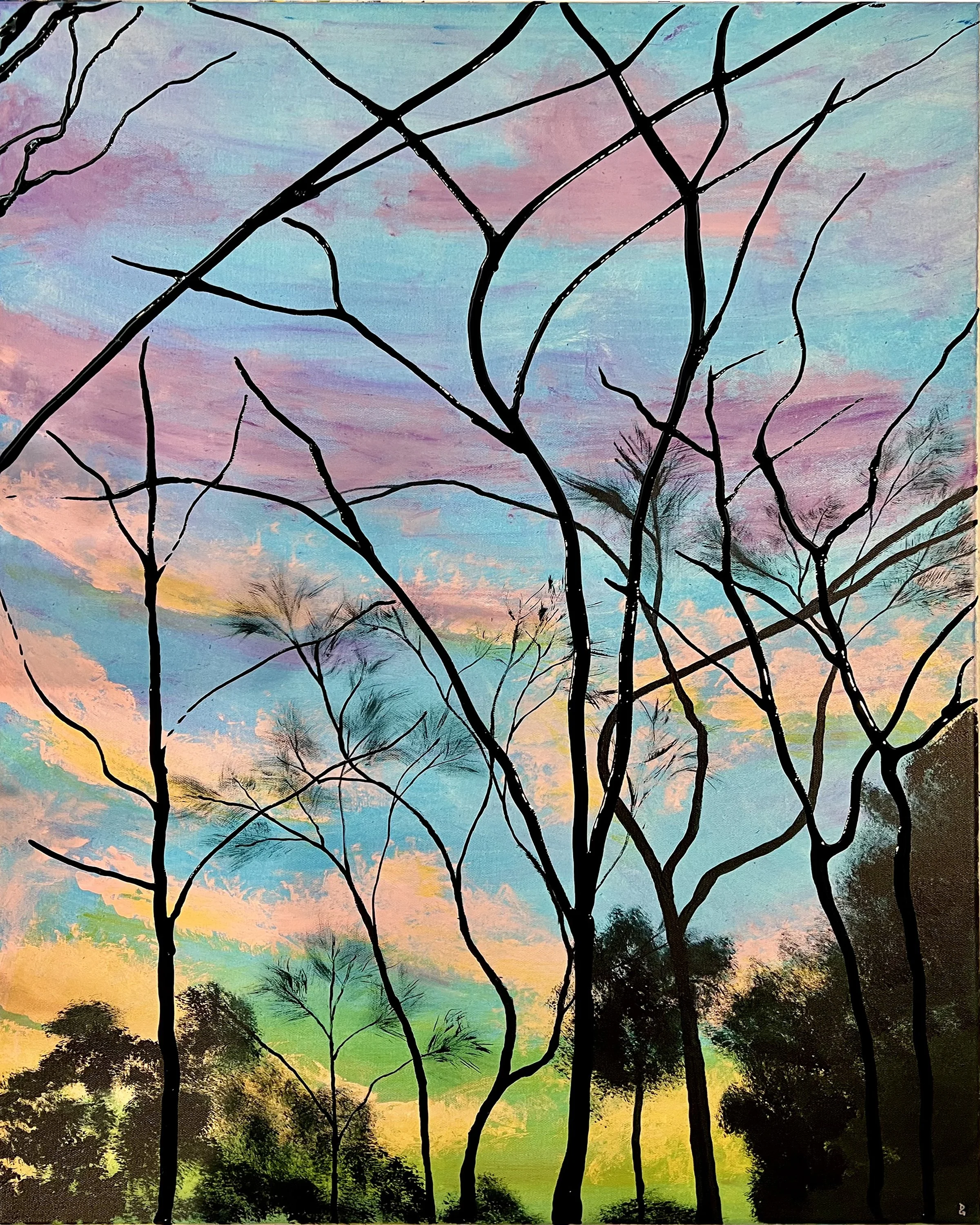 Demian Gutierrez - Backyard At Dusk