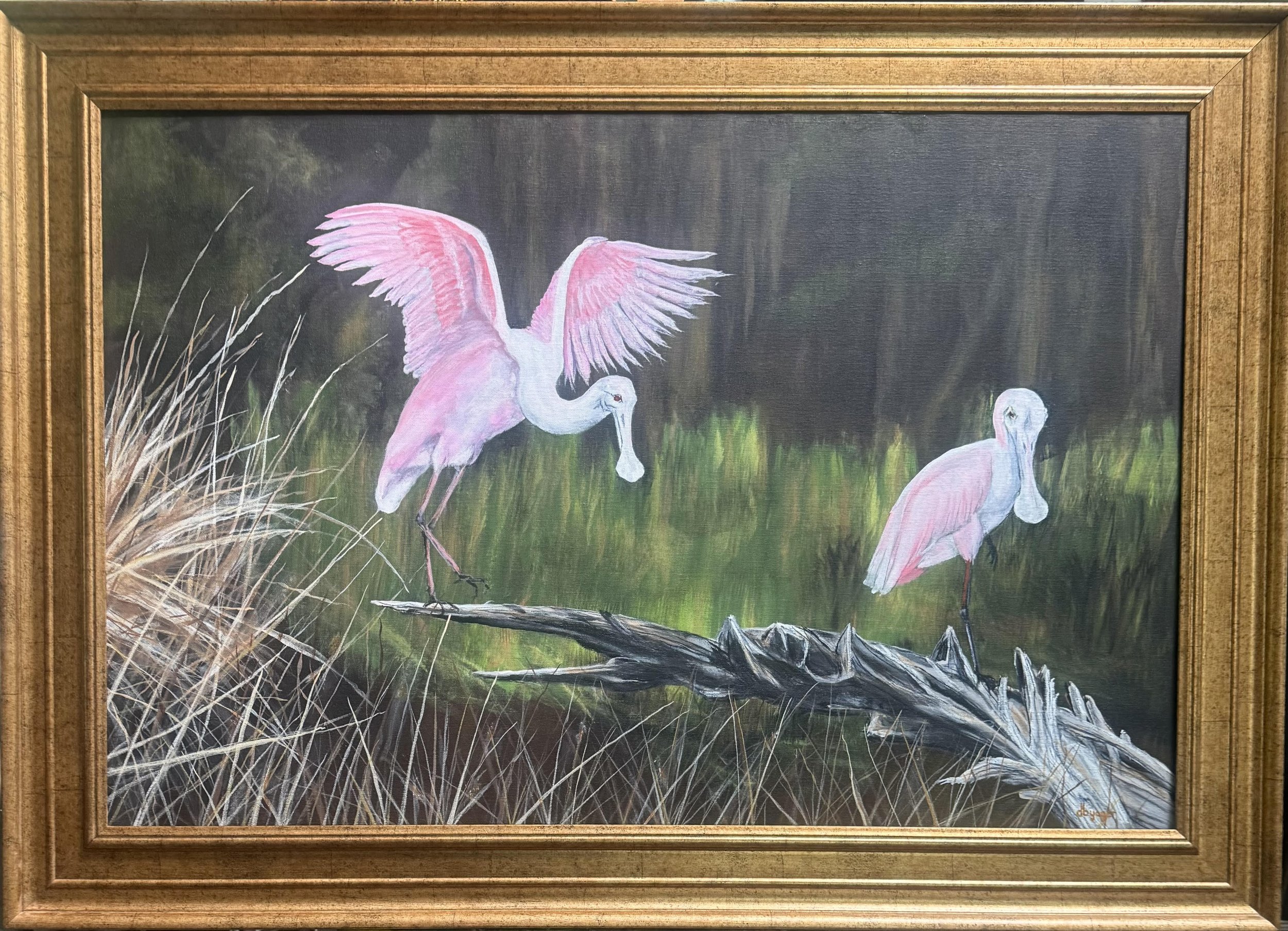 Don Yager - Roseate Reflections Roseate Spoonbills