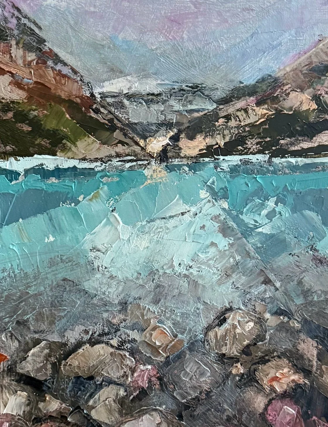 Angie Wagner - Morning Mist, Lake Louise