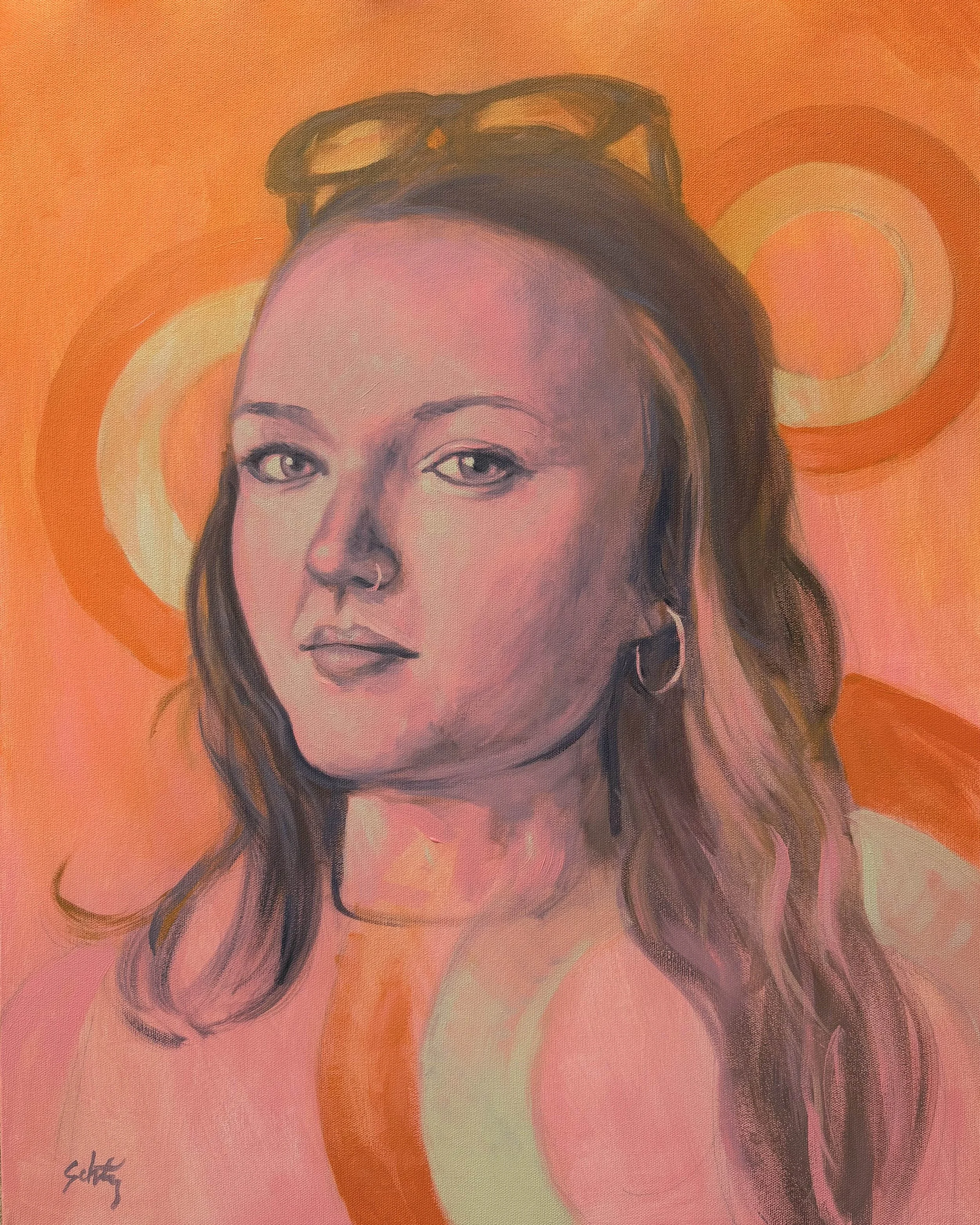Erik Schutzman - Elle in Orange