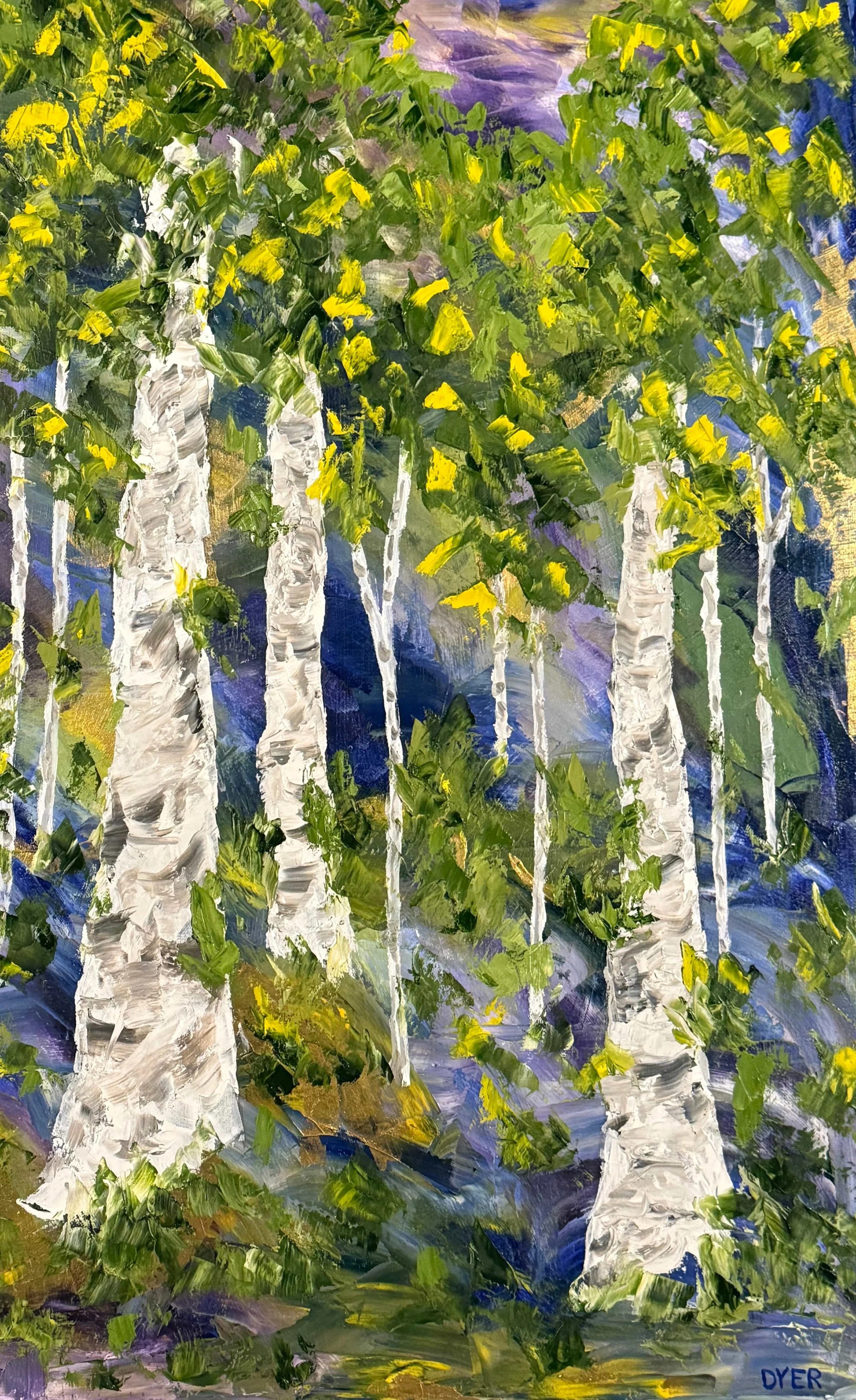 Janet Dyer - Big Birches