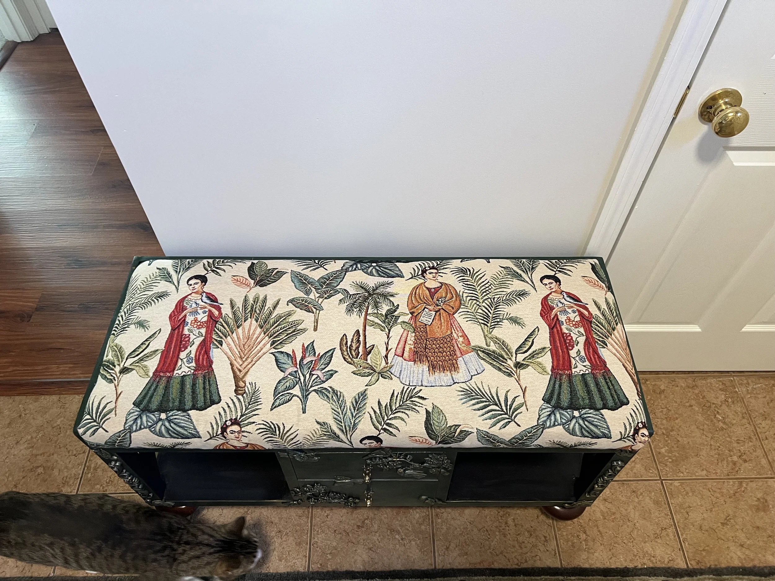 Frida Wood Bench".jpeg