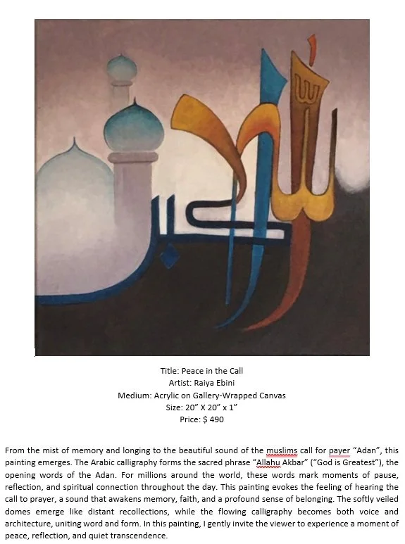 Raiya Husein Ebini - Peace in the Call