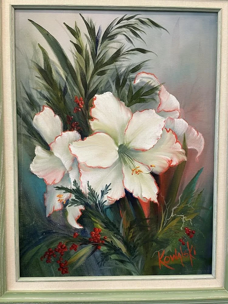 James Sisk - Amaryllis "Picotee"