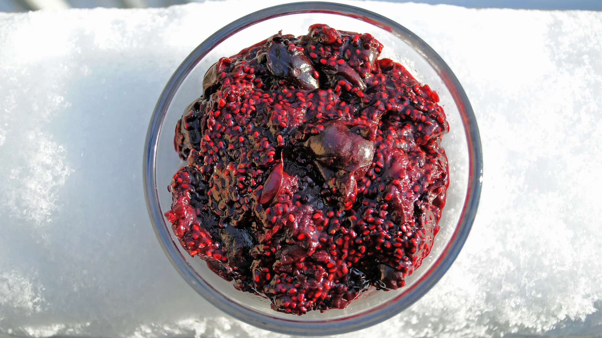 Chunky Cherry Chia Jam
