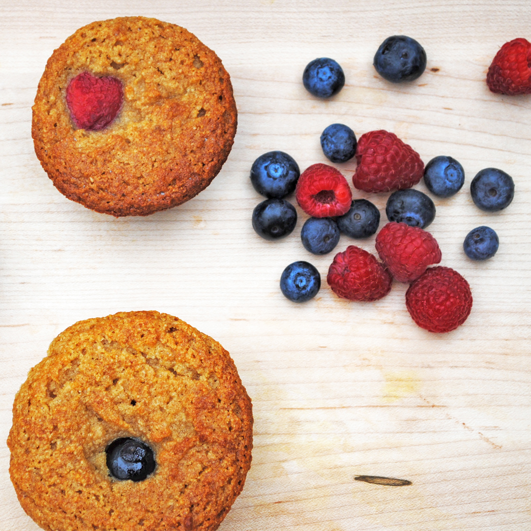 Very Berry Vanilla Muffins