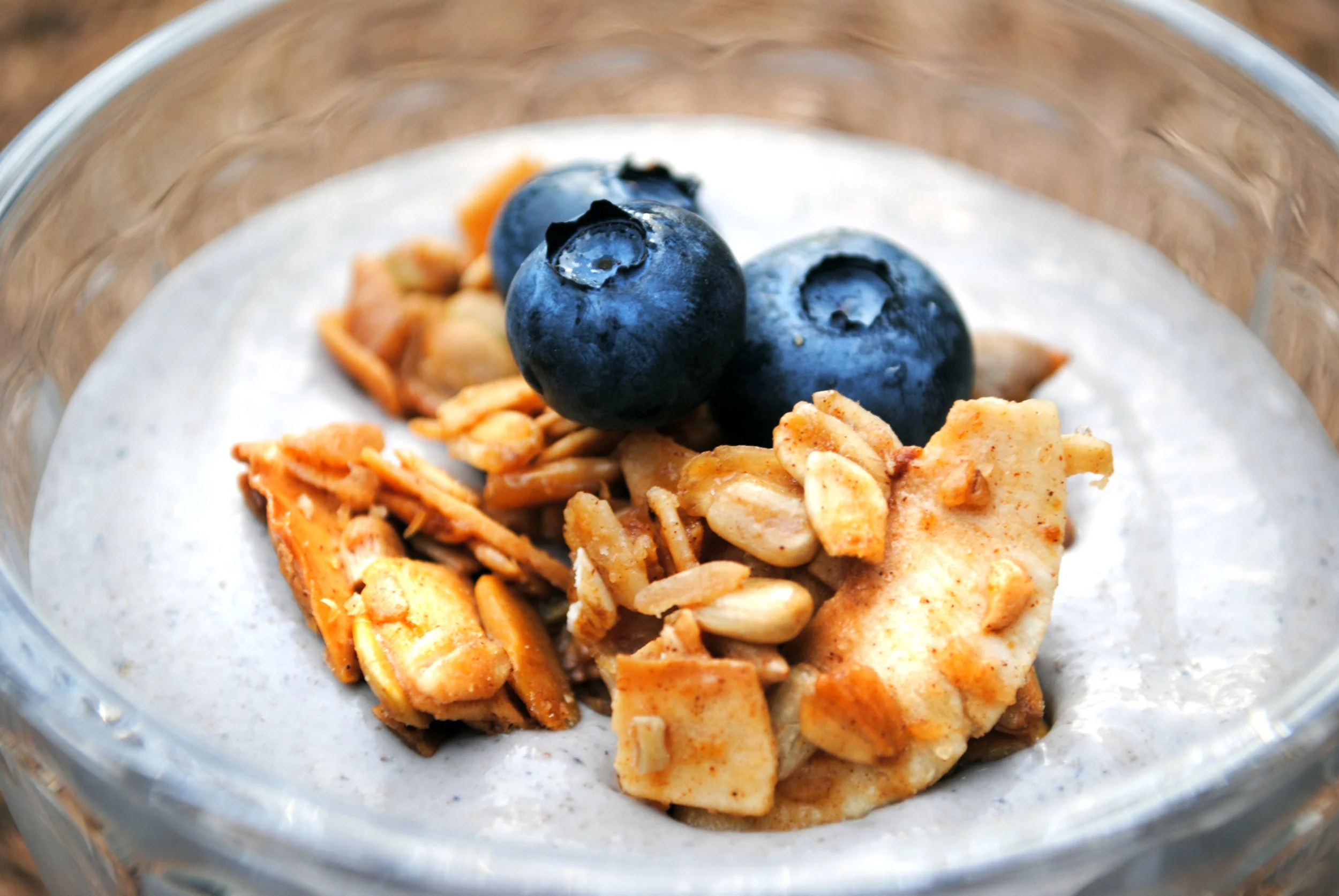 Blueberry Breakfast Pudding