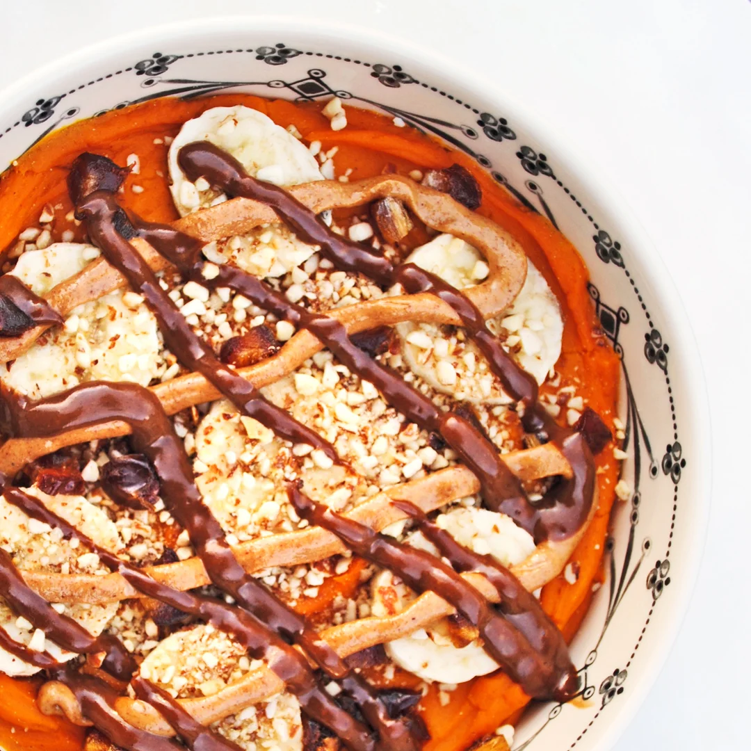 Loaded Sweet Potato Breakfast Bowl