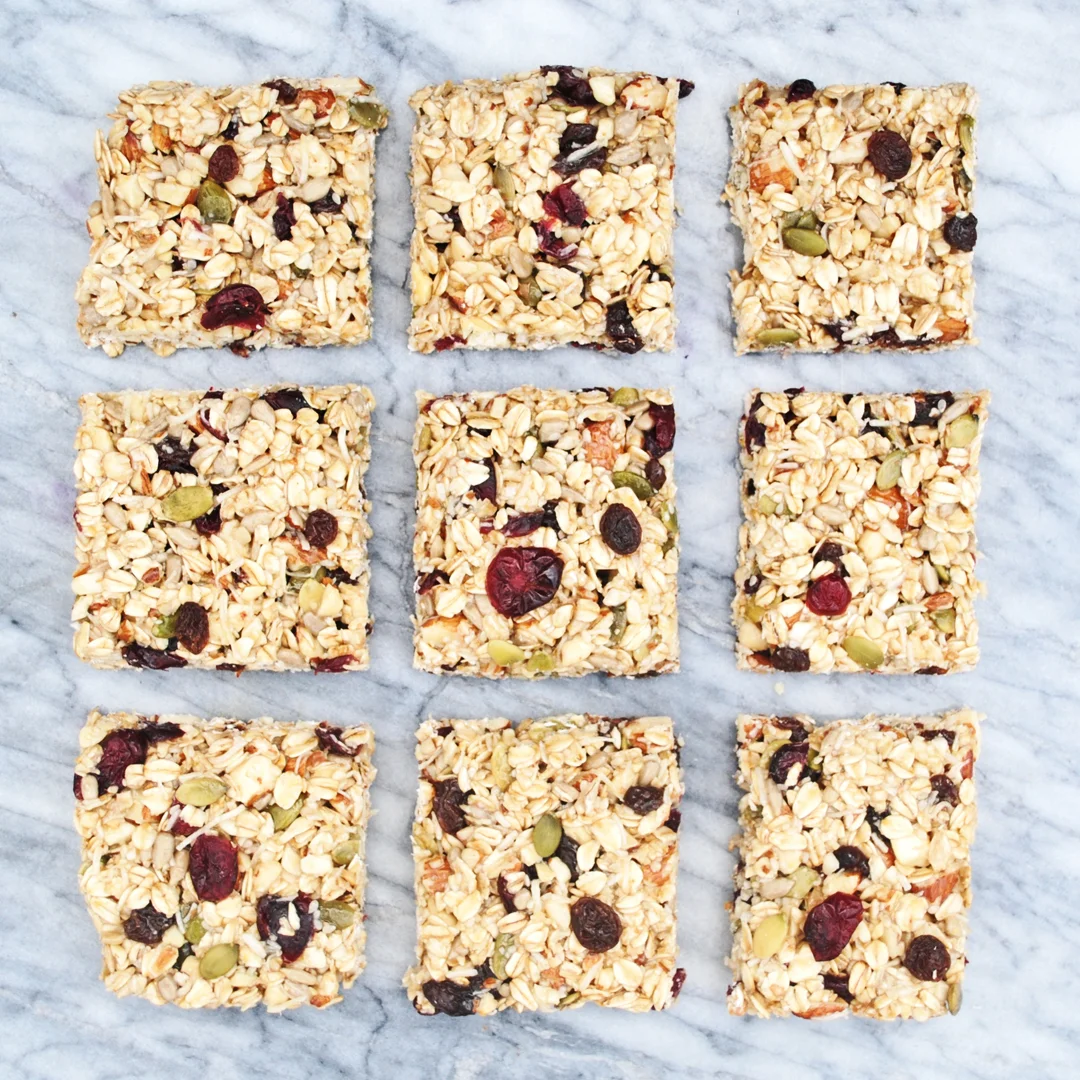 Chewy Gooey Granola Bars