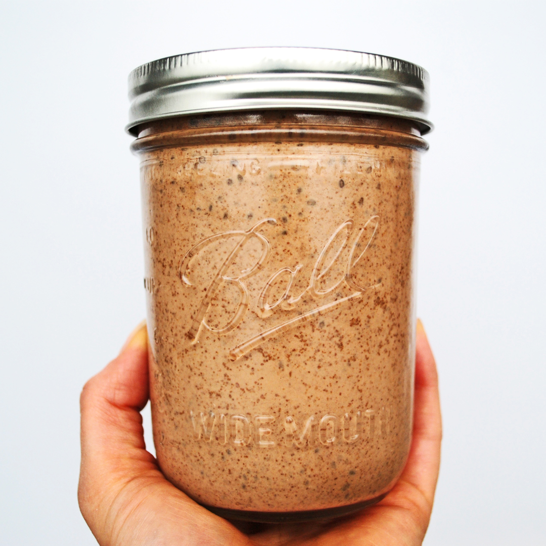 Raspberry Chocolate Chia Pudding