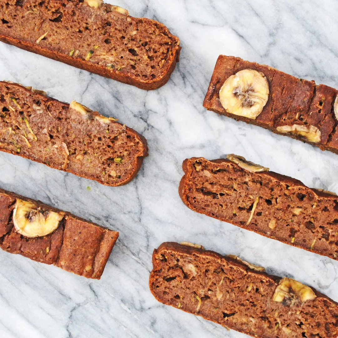 Chocolate Zucchini Banana Bread