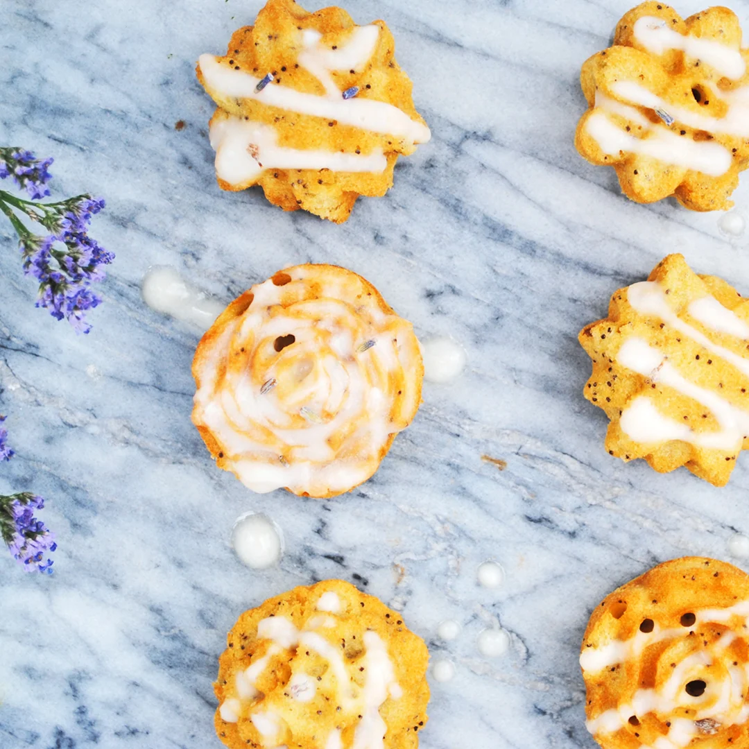 Lavender Honey Cakes