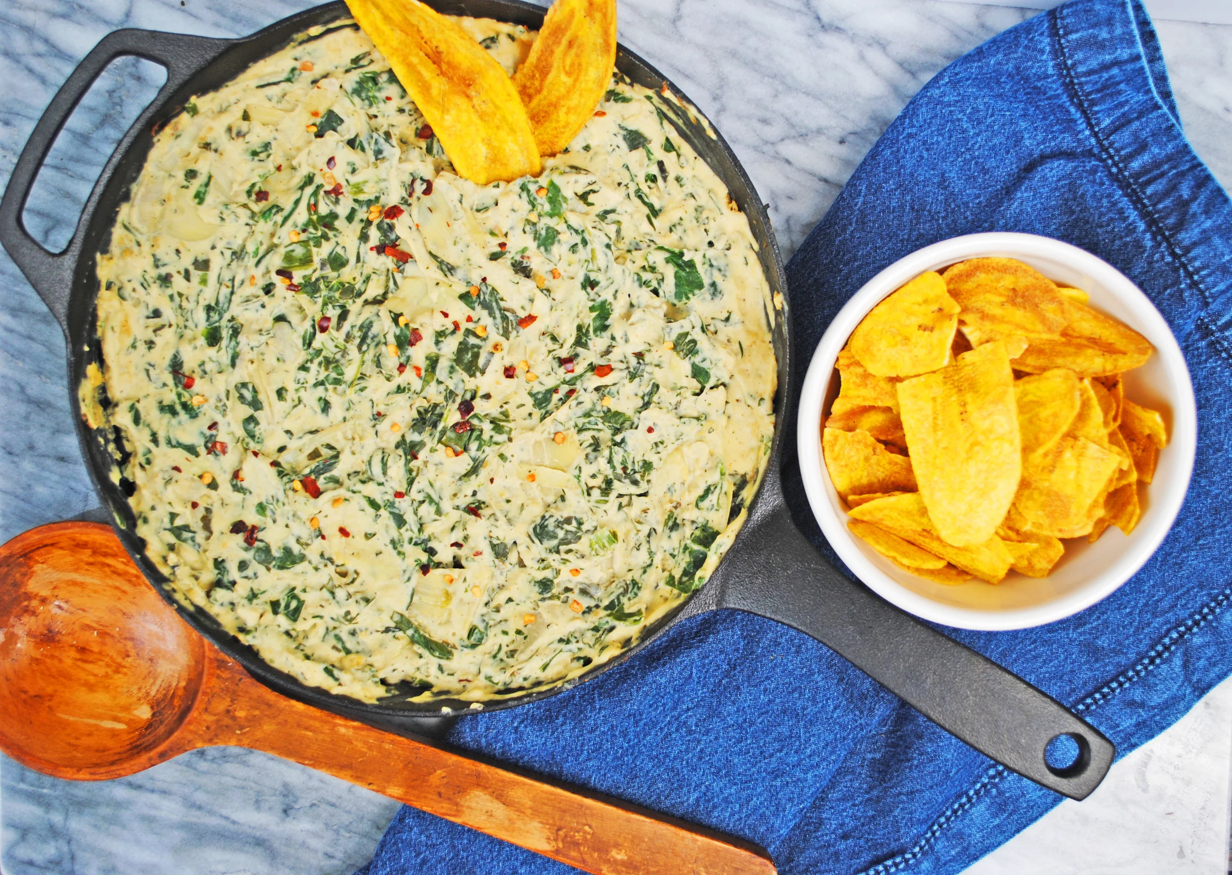 I Can't Believe It's Not Dairy Spinach and Artichoke Dip