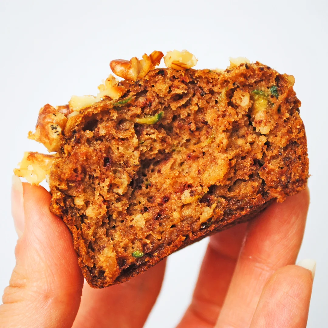 Zucchini Banana Muffins (gluten-free)