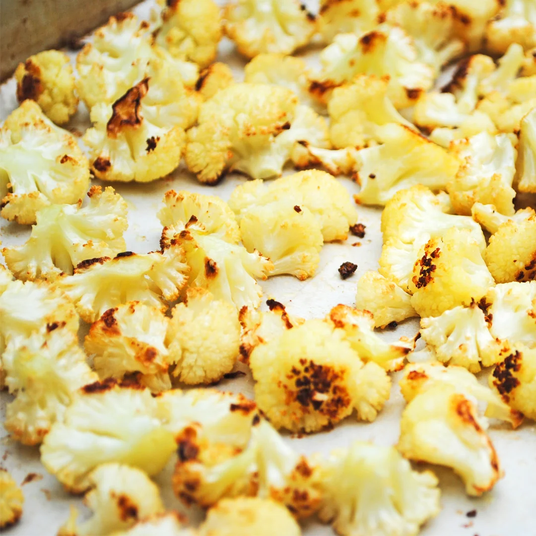 Simply Roasted Cauliflower