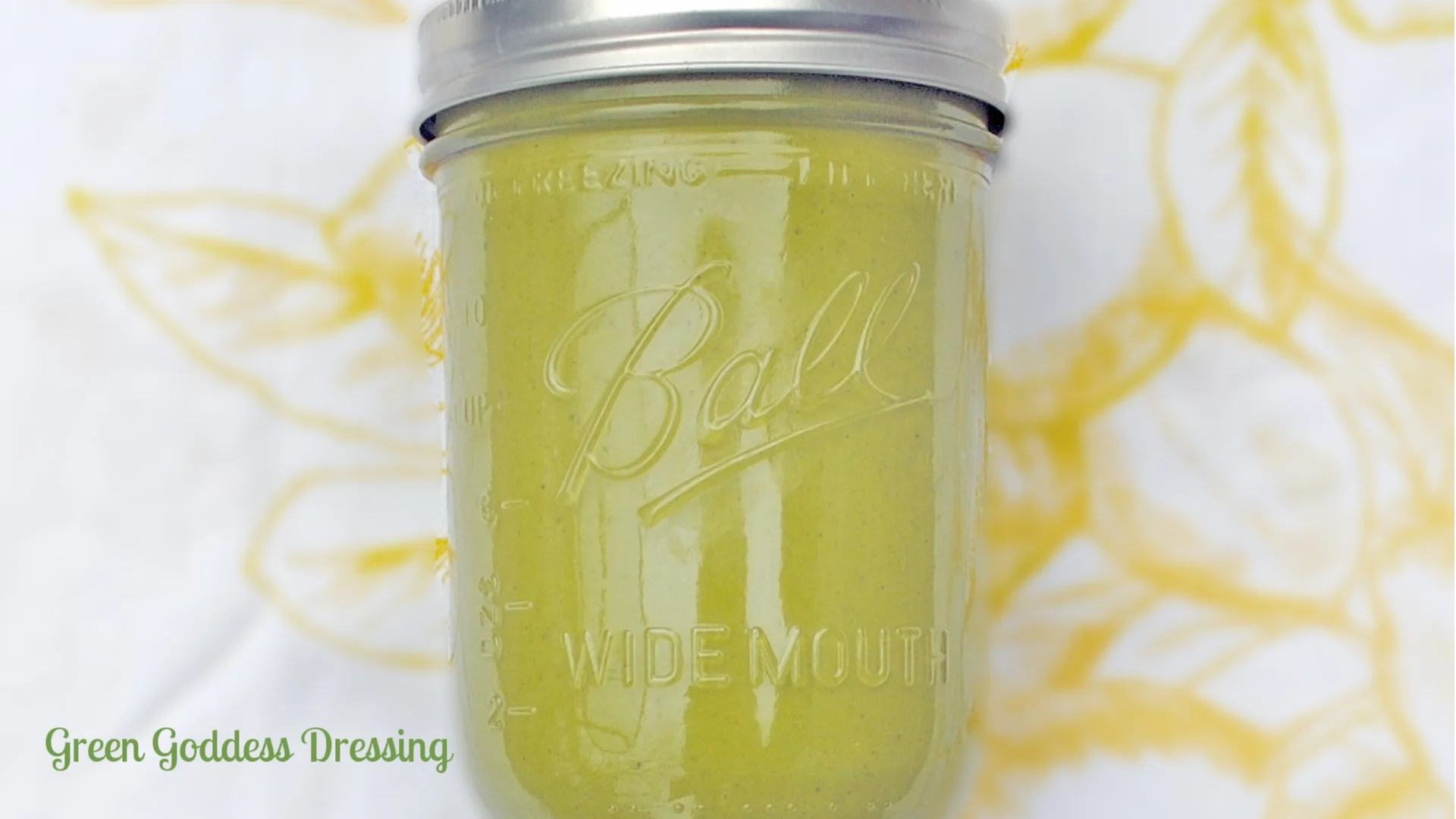 Green Goddess Dressing