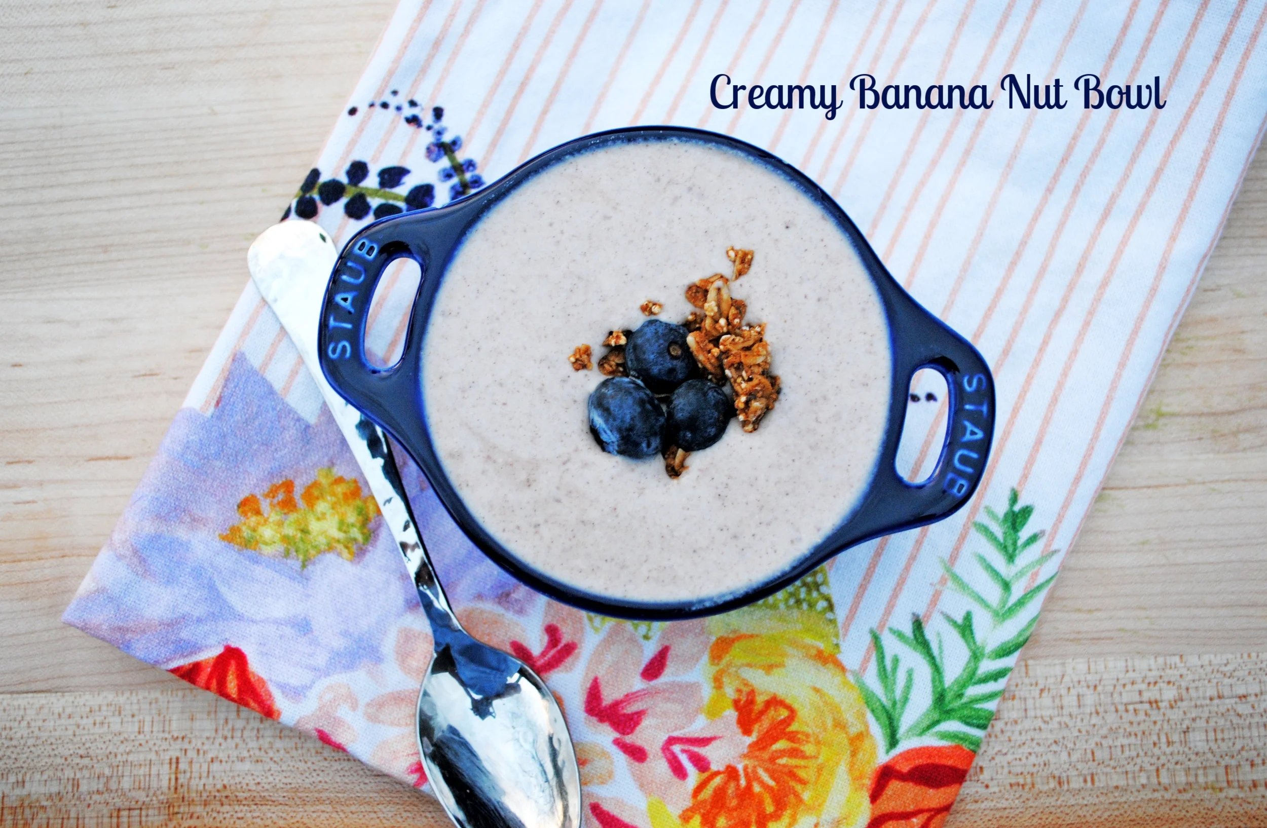 Creamy Banana Nut Bowl