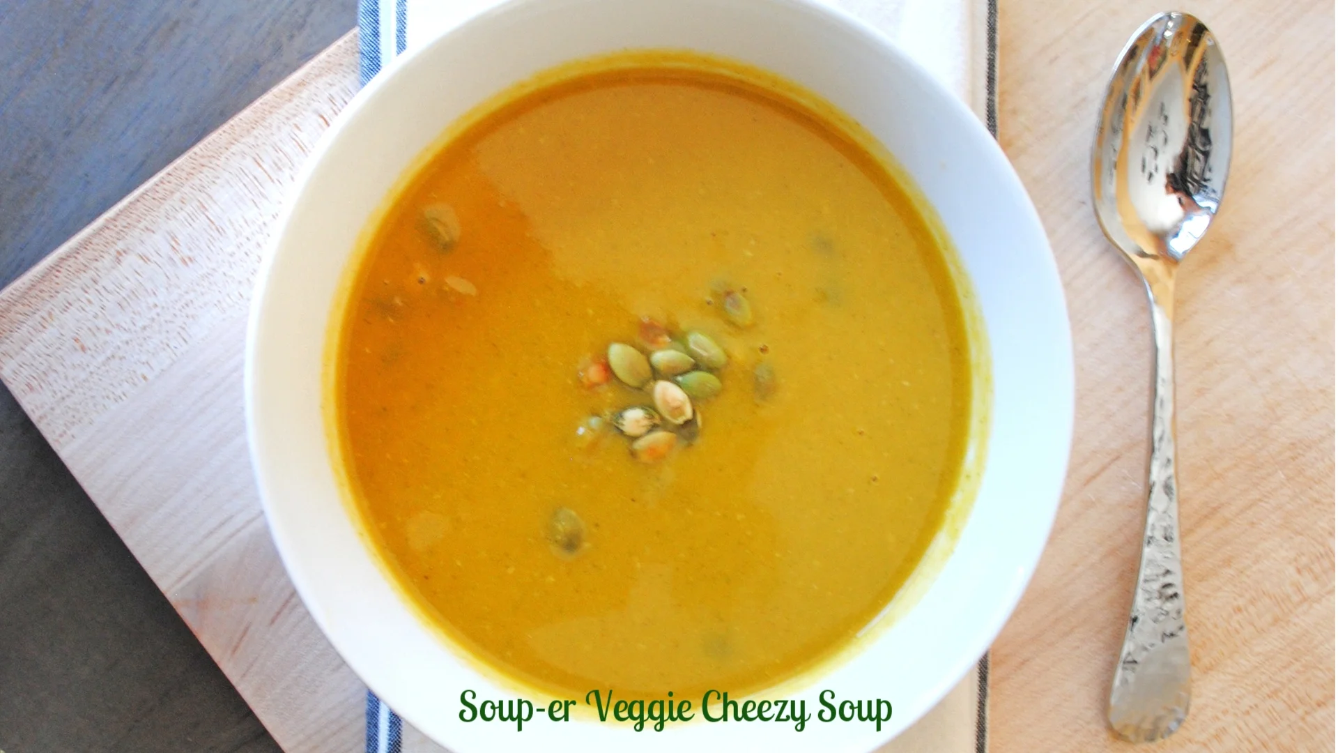 Soup-er Veggie Cheezy Soup