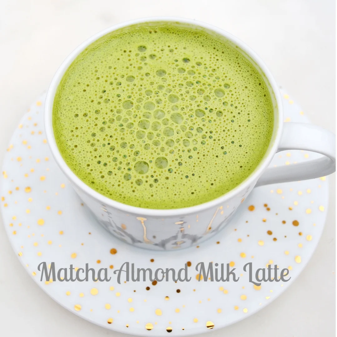 Matcha Almond Milk Latte