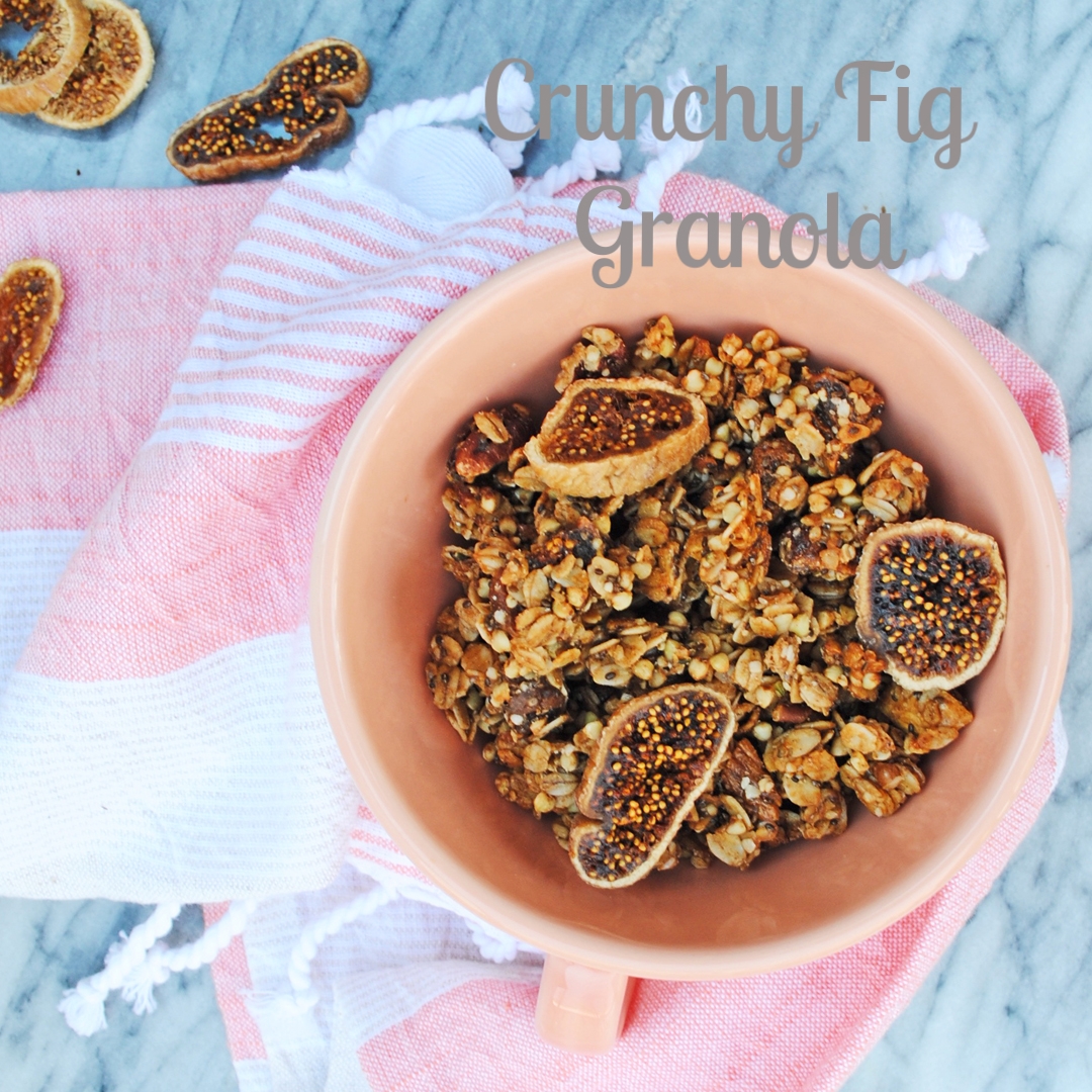 Crunchy Fig Granola 