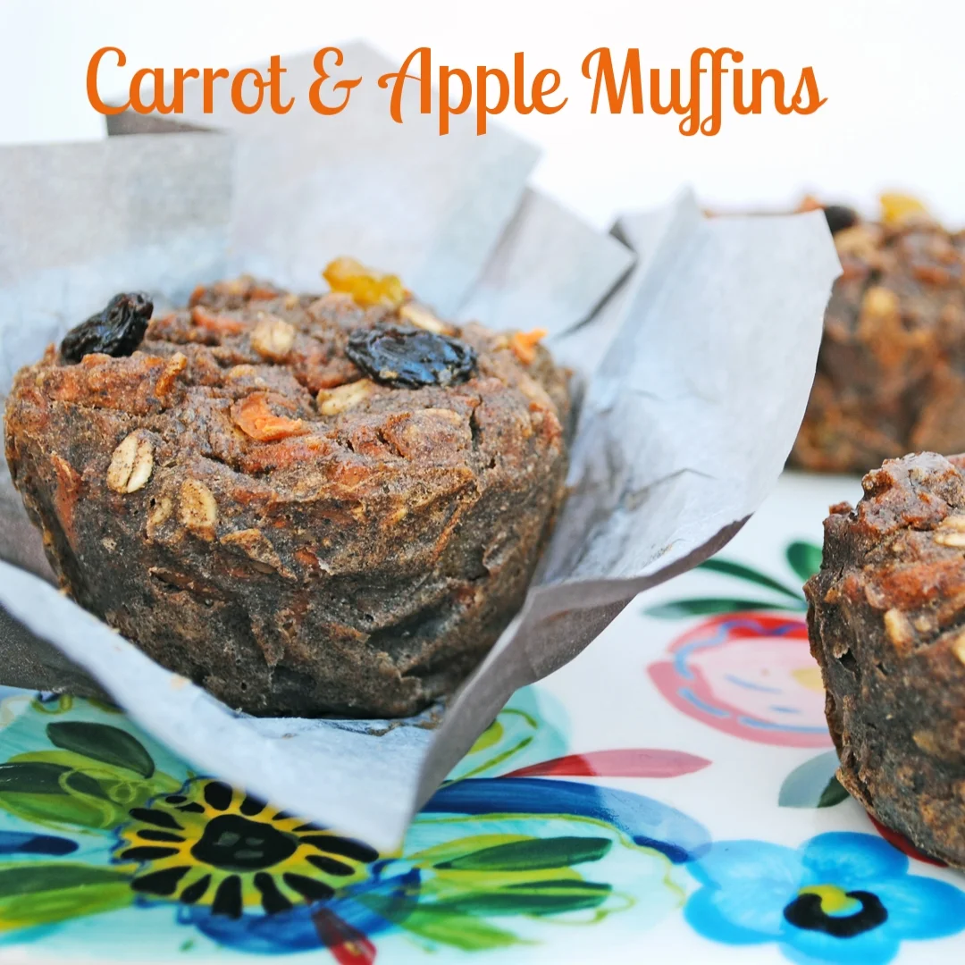Carrot & Apple Muffins