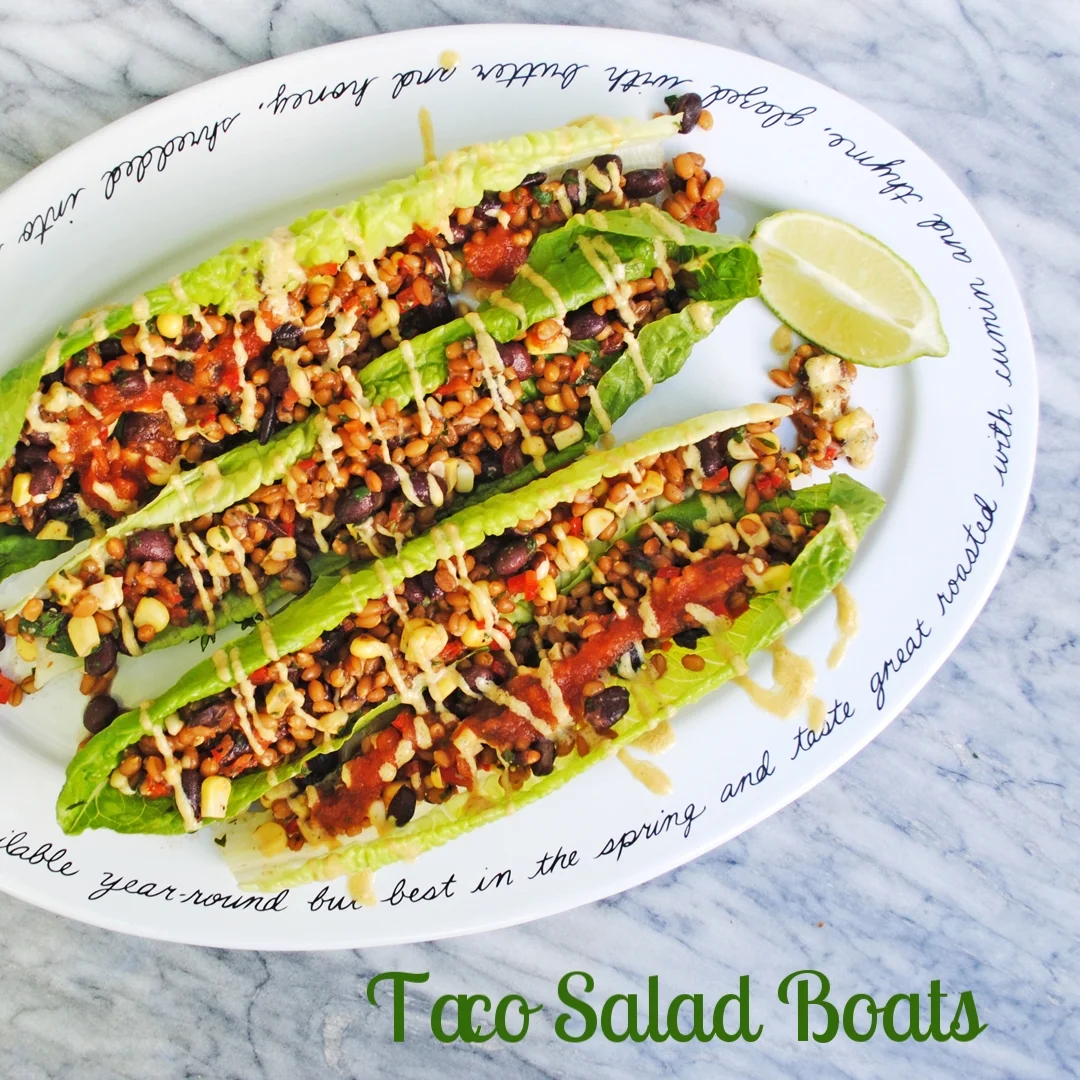 Taco Salad Boats