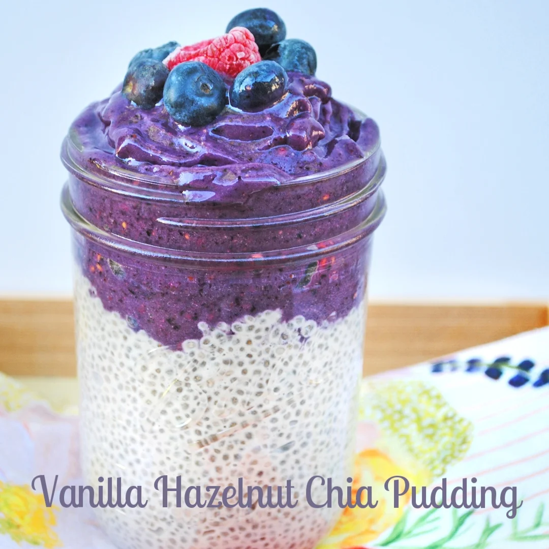 Vanilla Hazelnut Chia Pudding