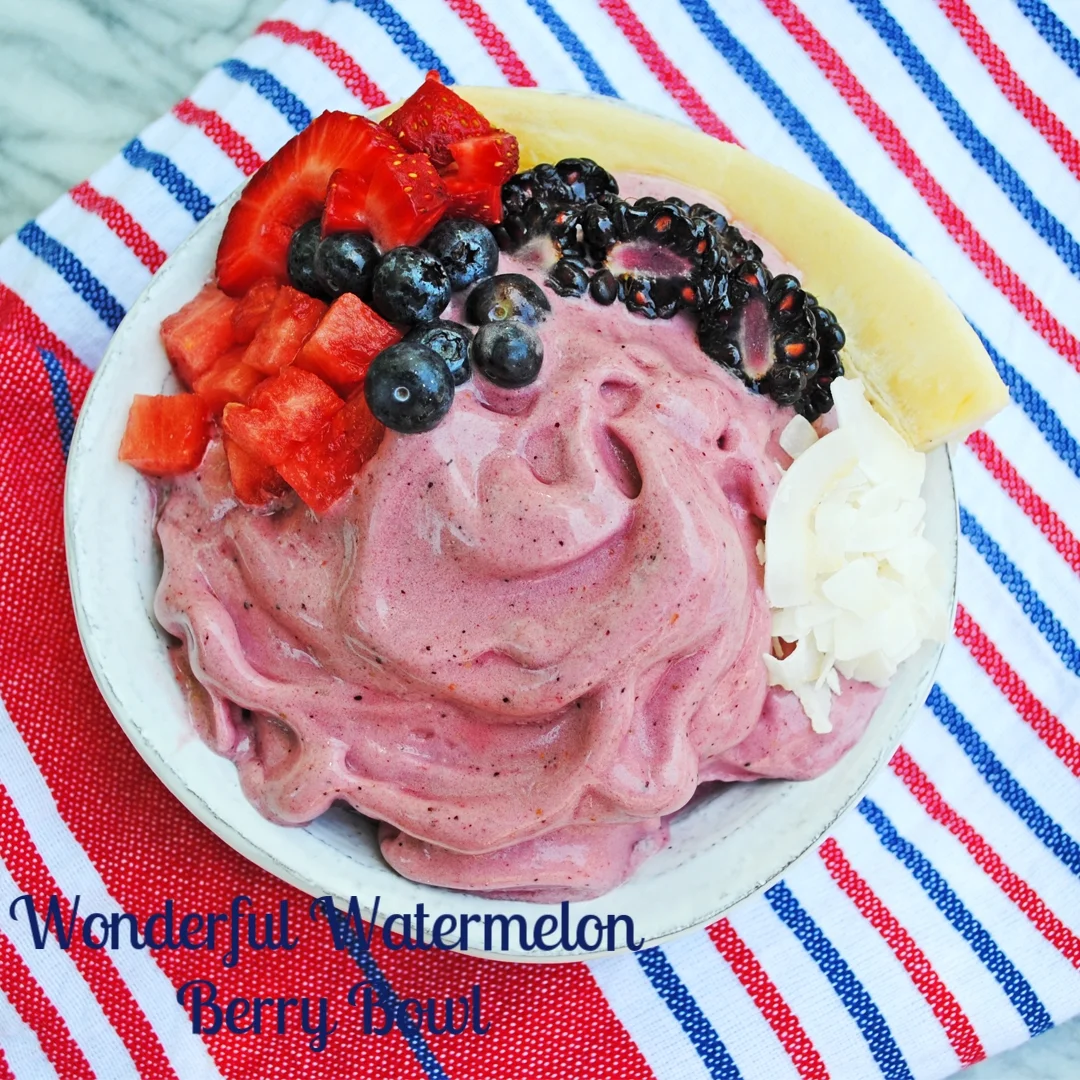 Wonderful Watermelon Berry Bowl