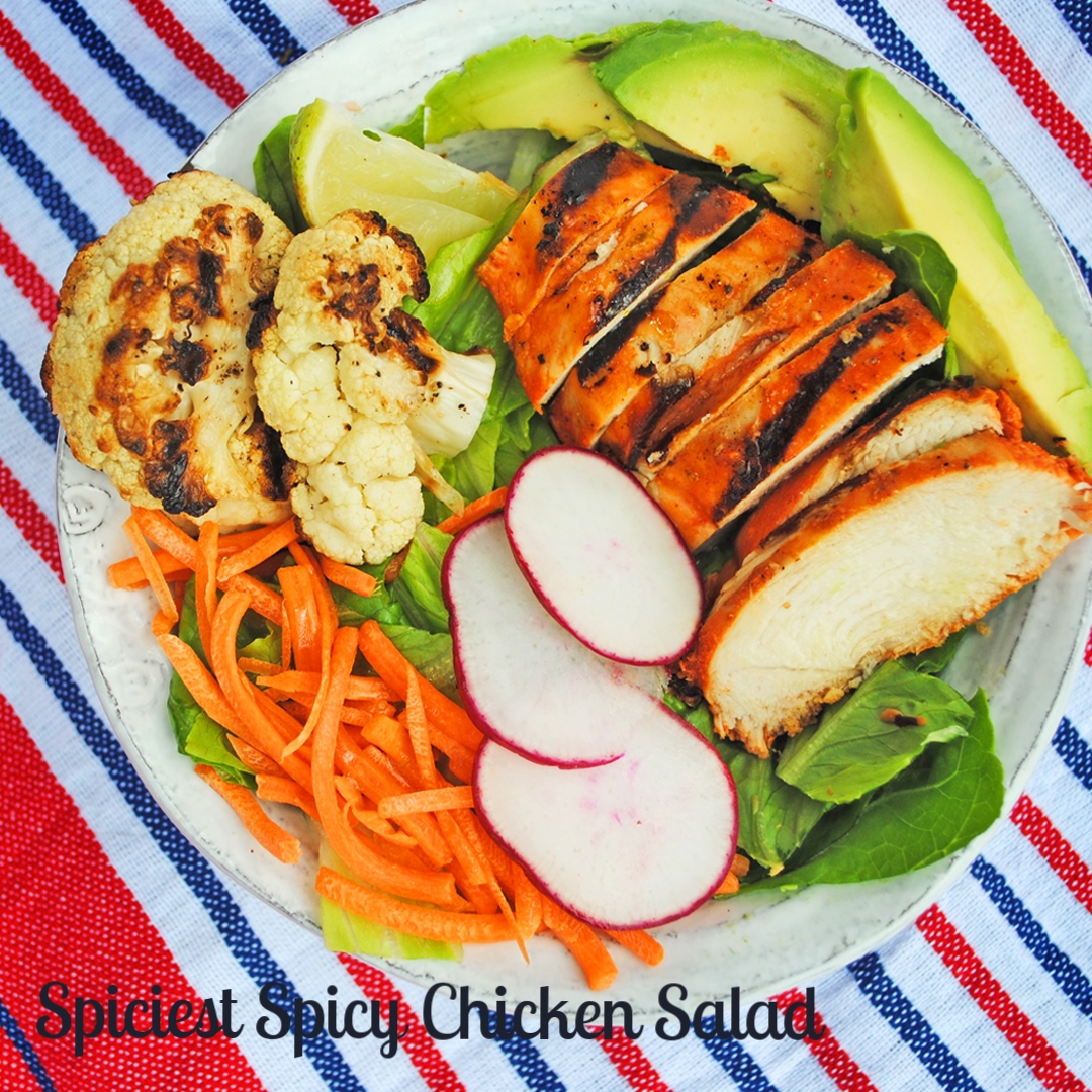 Spiciest Spicy Chicken Salad