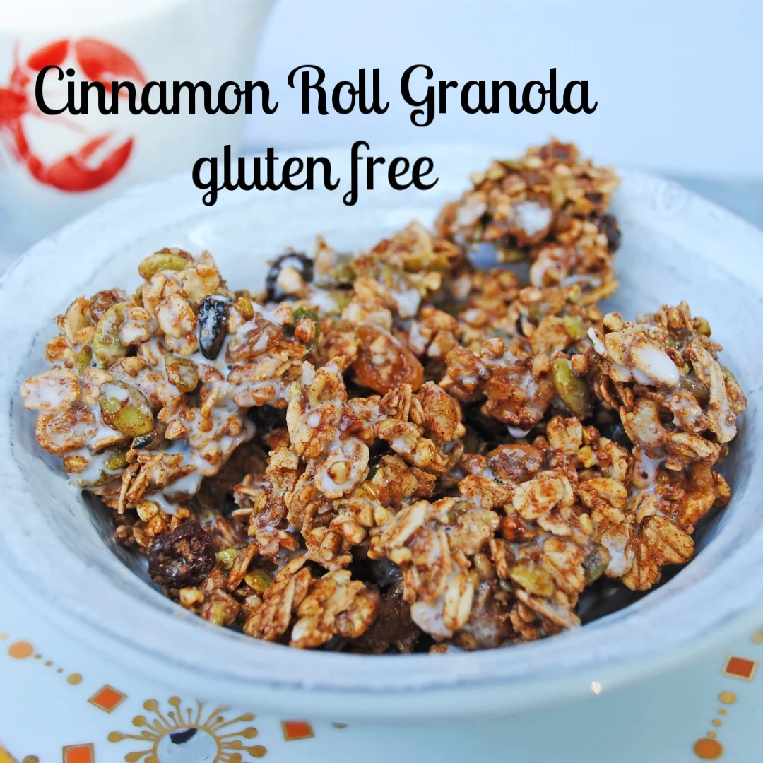 Cinnamon Roll Granola